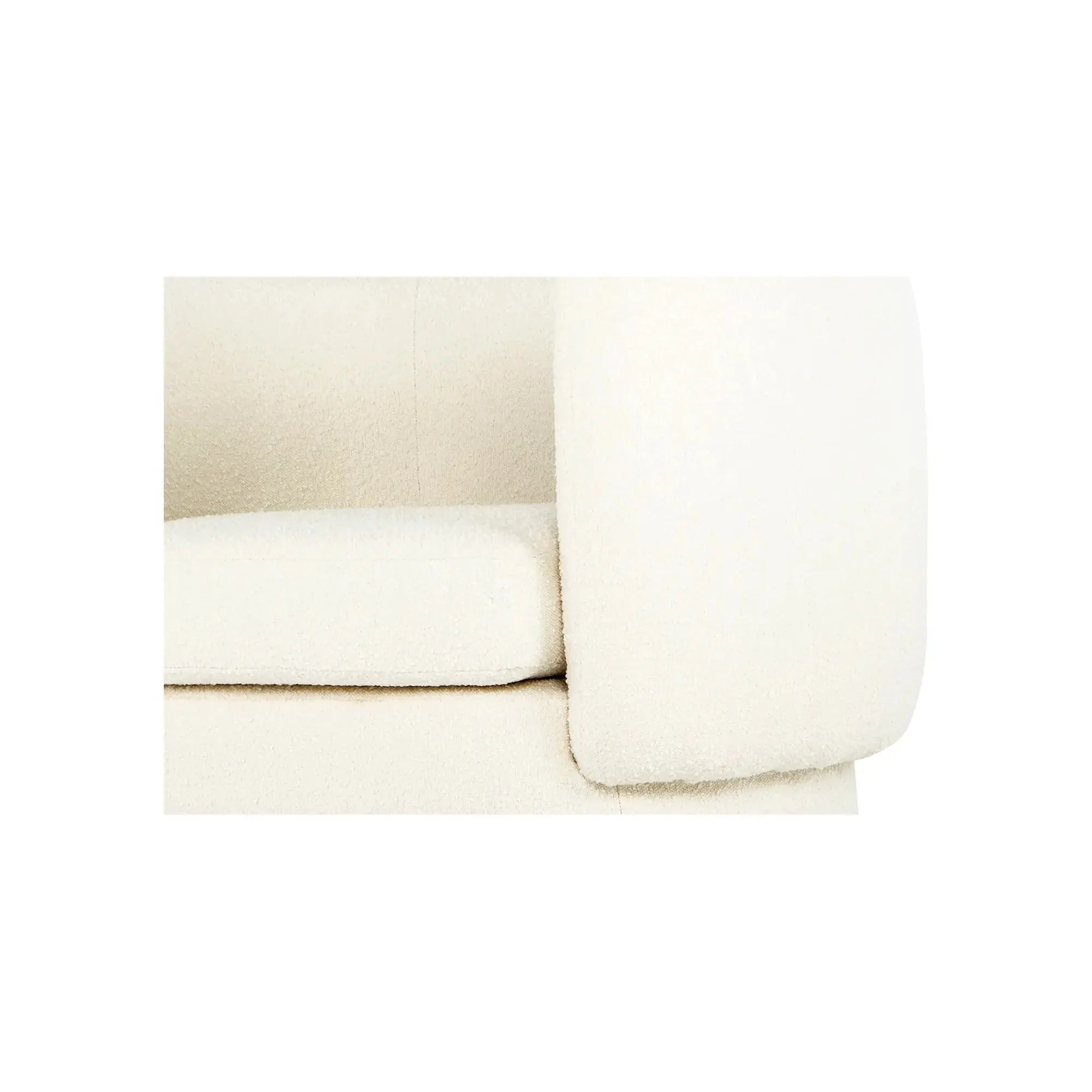 Moe's Home Collection Koba White Chair - Image 8