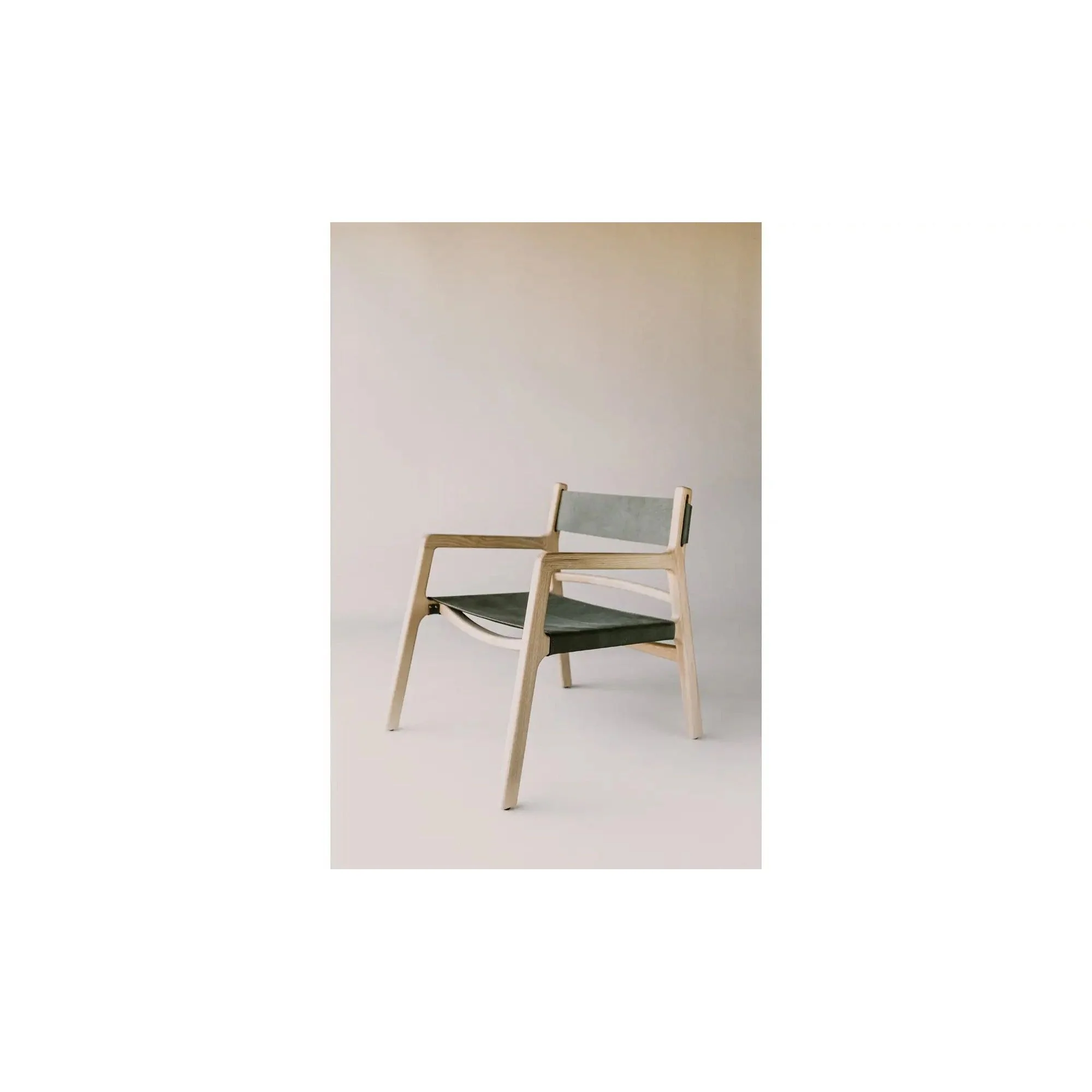 Moe's Home Collection Kolding Seagrass Green Chair - Image 2