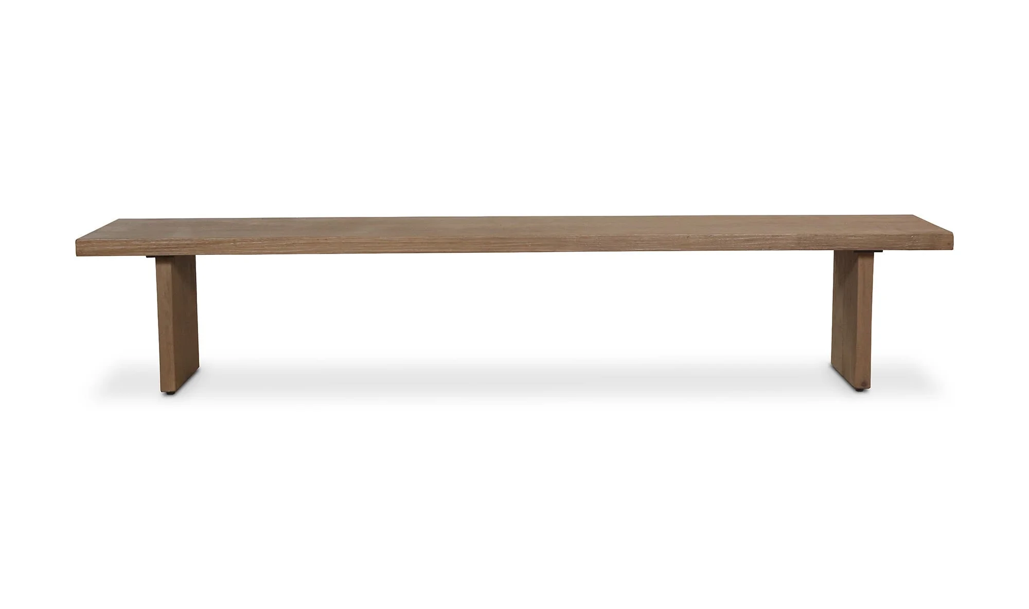 Moe's Home Koshi Bench Sandblasted Amber Oak