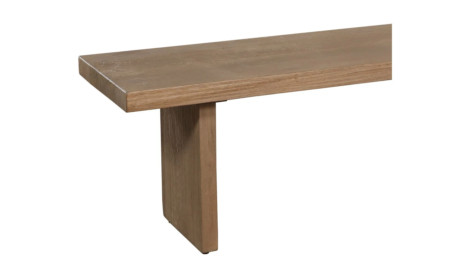 Moe's Home Koshi Bench Sandblasted Amber Oak - Image 9