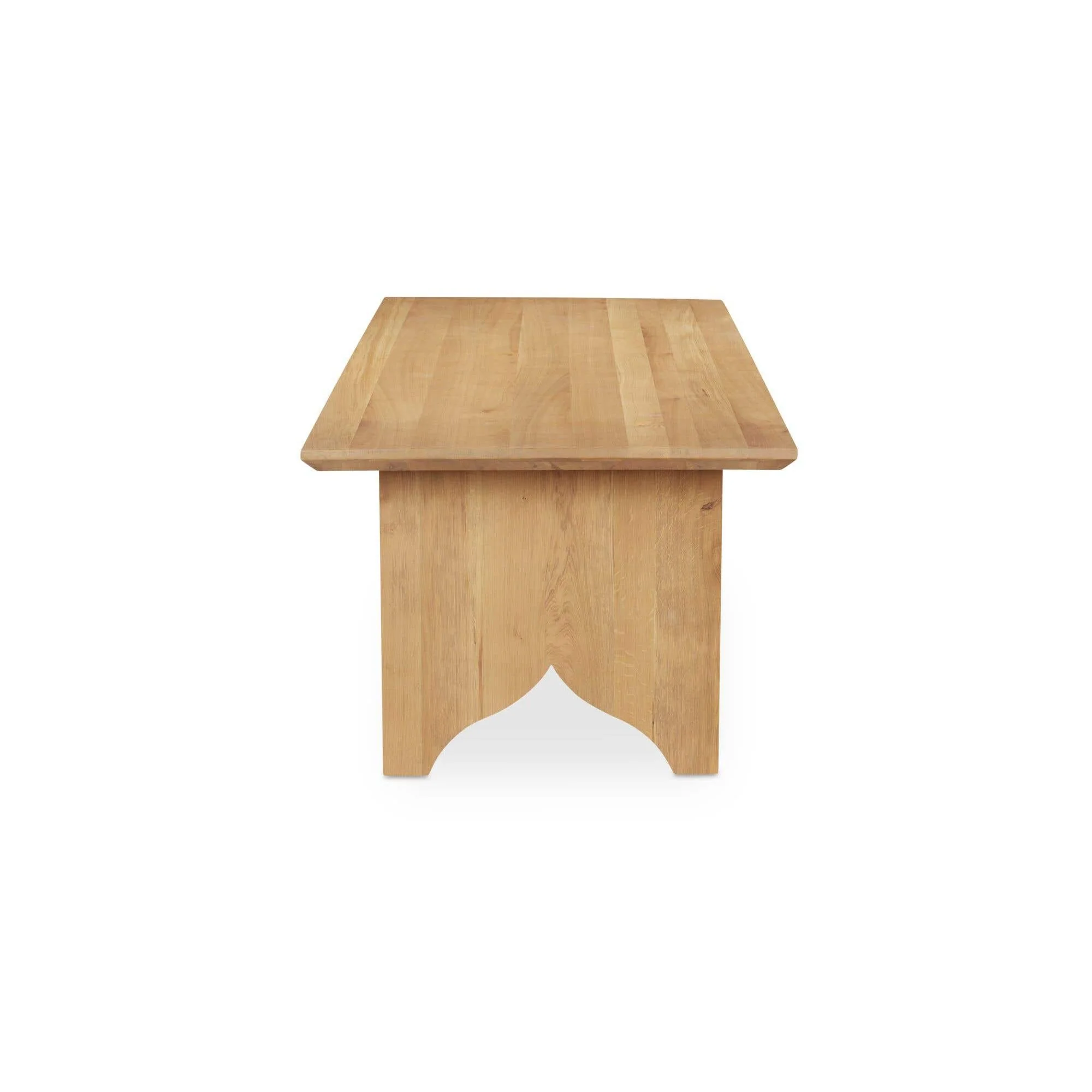 Moe's Home Lake Dining Table Natural - Image 8
