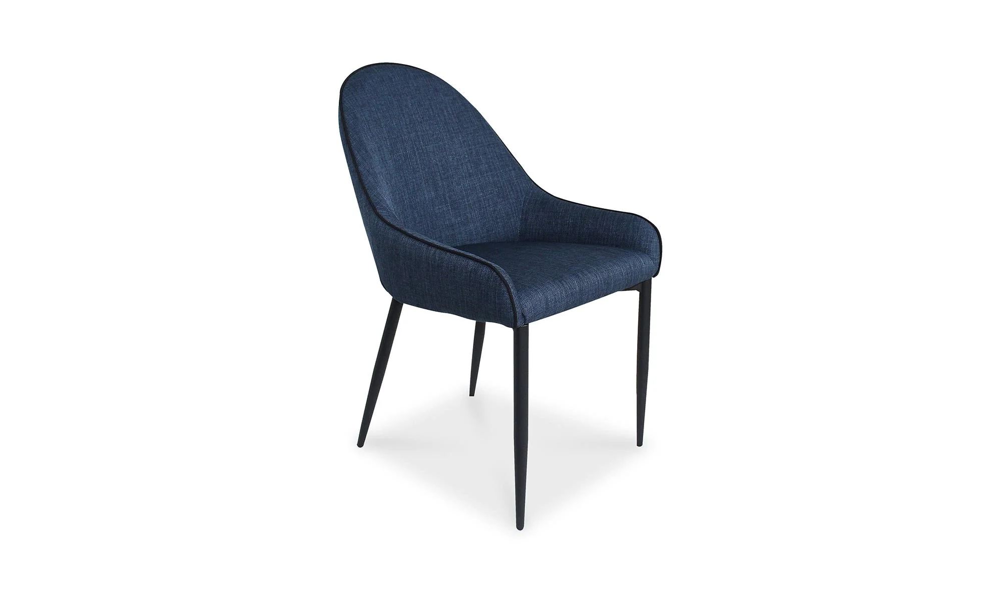 Moe's Home Lapis Dining Chair Dark Blue - Set Of Two - Image 5