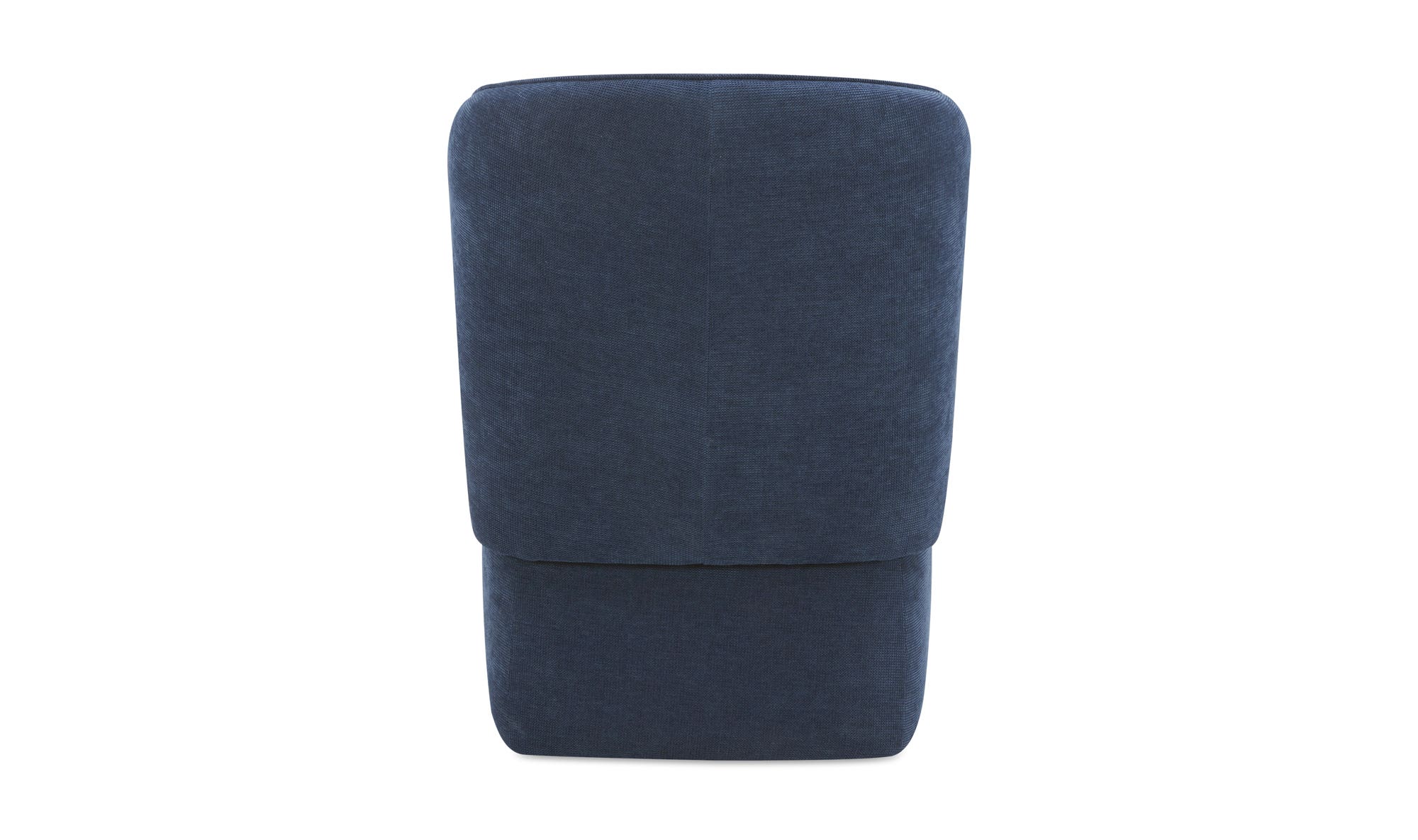 Moe's Home Larson Rolling Dining Chair Navy Blue - Image 6