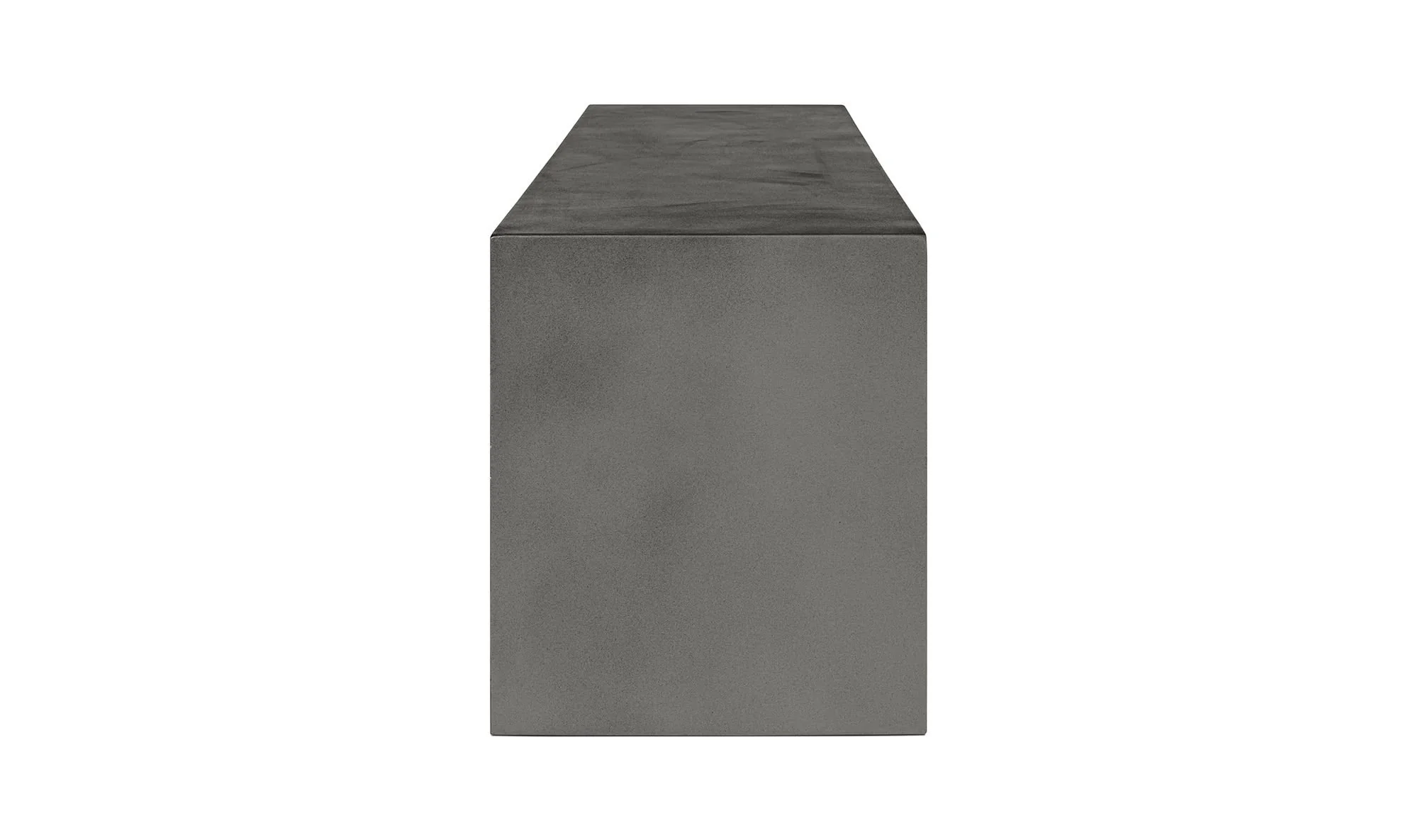 Moe's Home Lazarus Outdoor Bench Dark Grey - Image 4