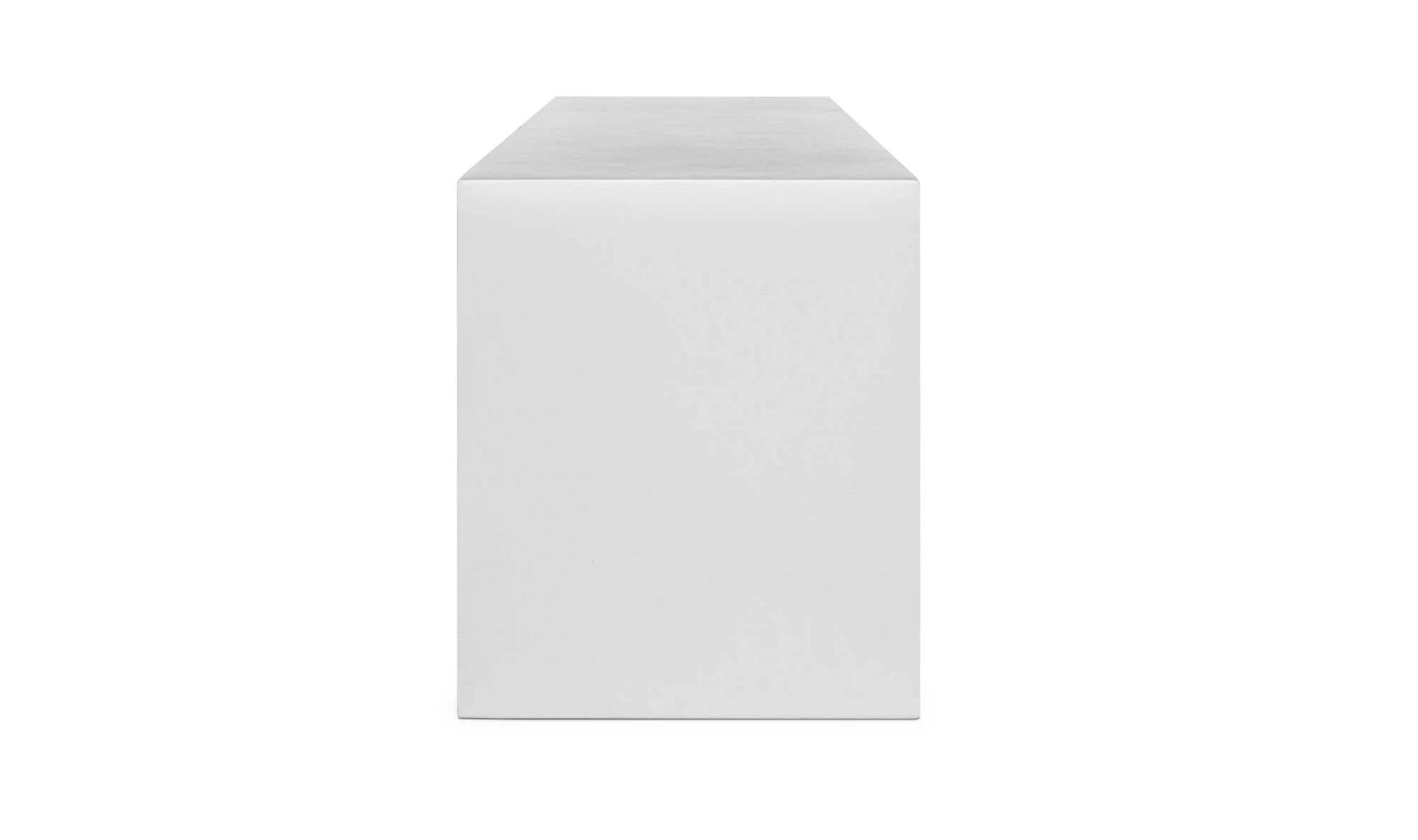 Moe's Home Lazarus Outdoor Bench White - Image 6