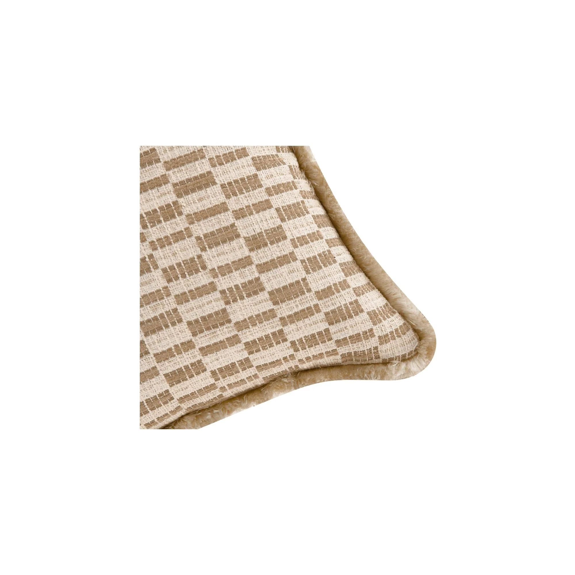 Moe's Home Leone Cushion Taupe - Image 3