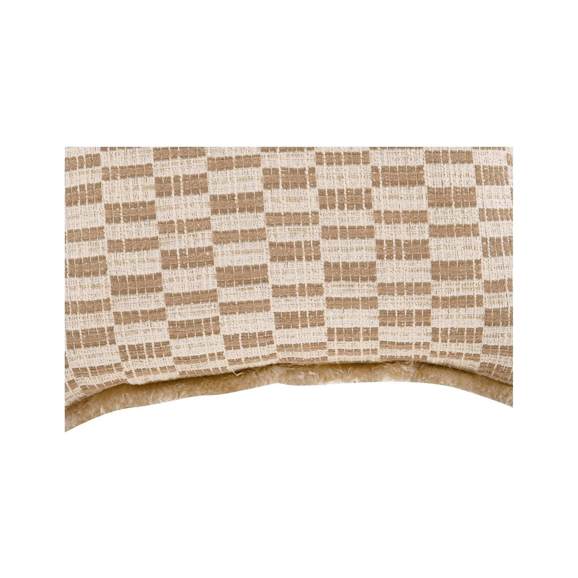 Moe's Home Leone Cushion Taupe - Image 4