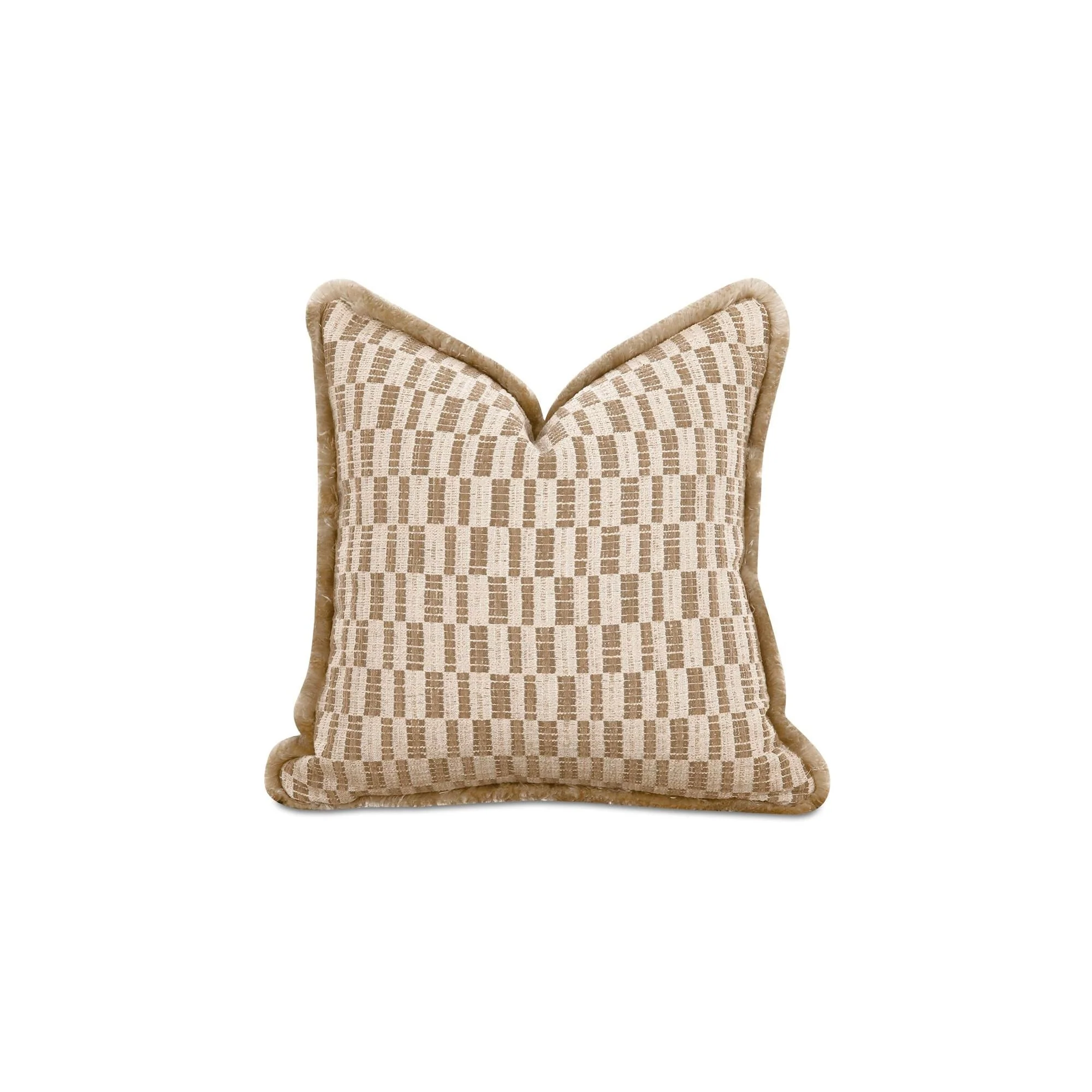 Moe's Home Leone Cushion Taupe - Image 5