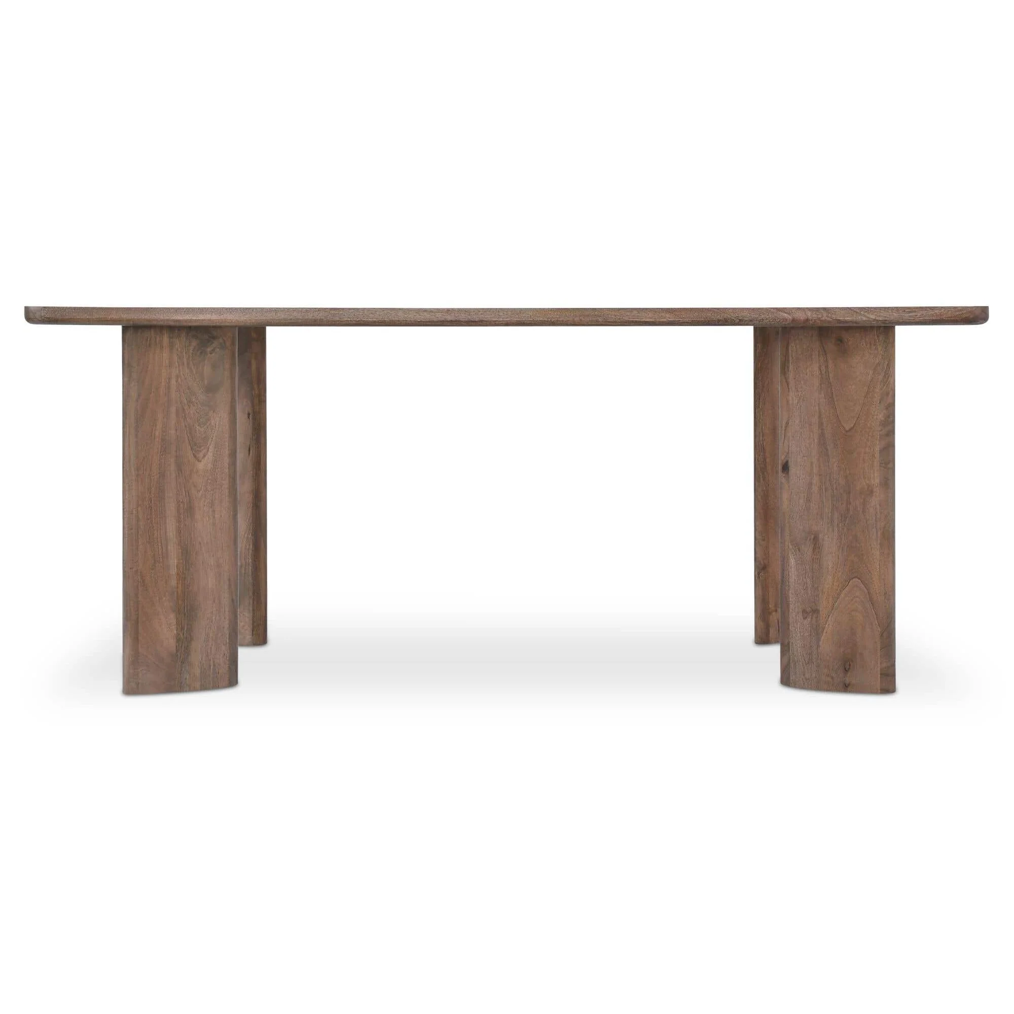 Moe's Home Lia Dining Table Dark Brown - Image 3