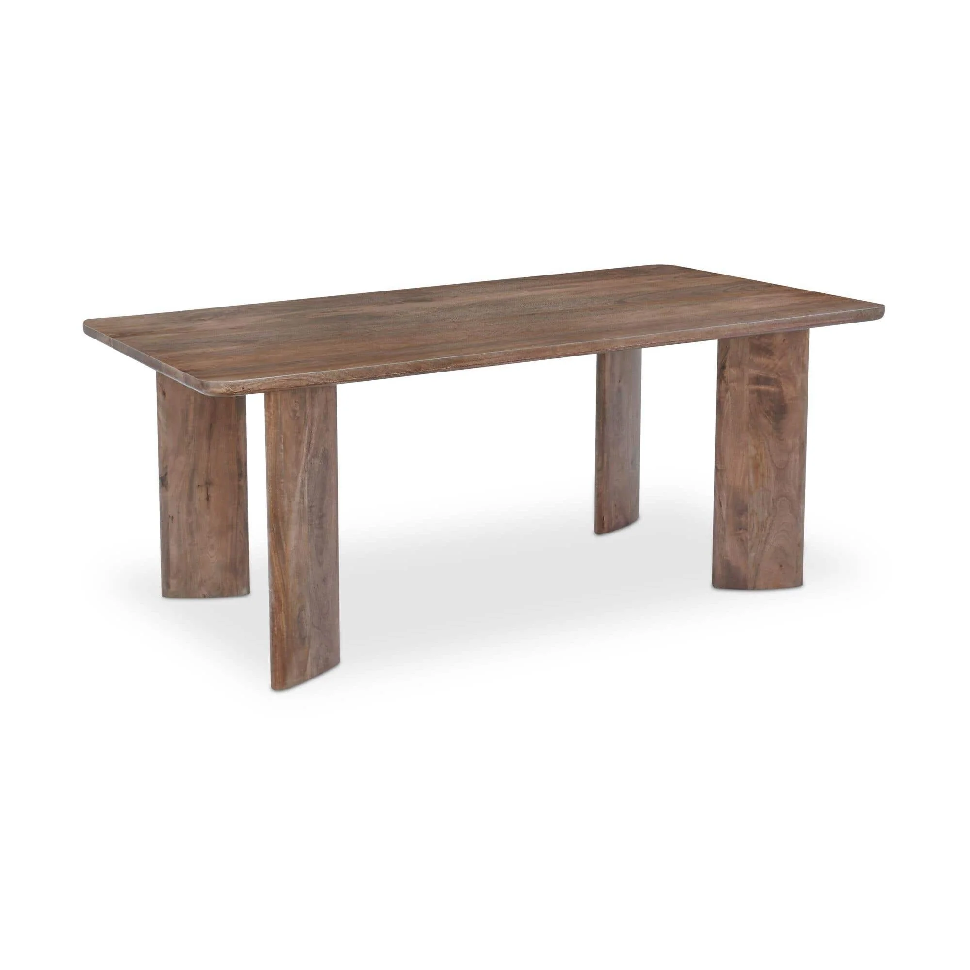 Moe's Home Lia Dining Table Dark Brown - Image 4