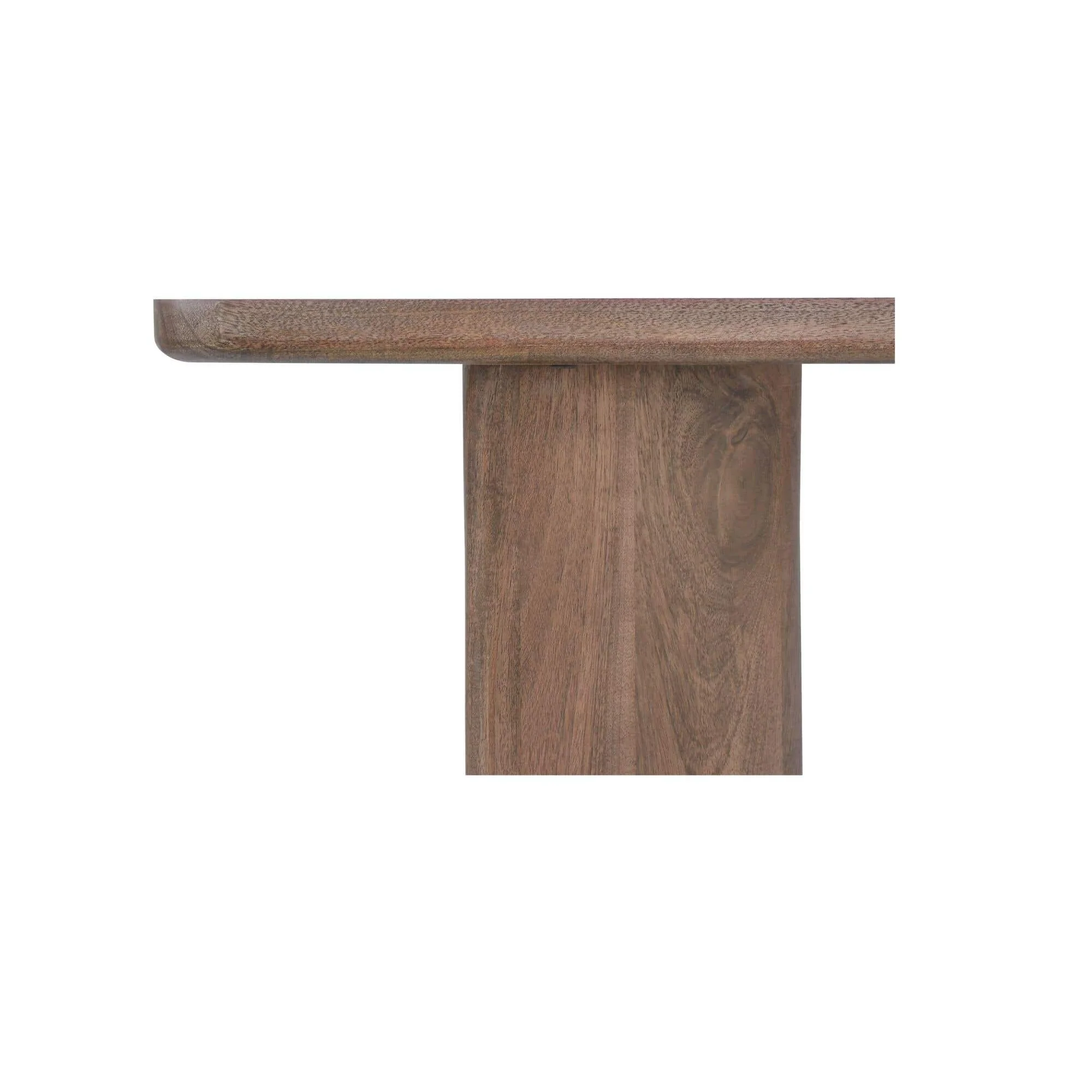 Moe's Home Lia Dining Table Dark Brown - Image 8