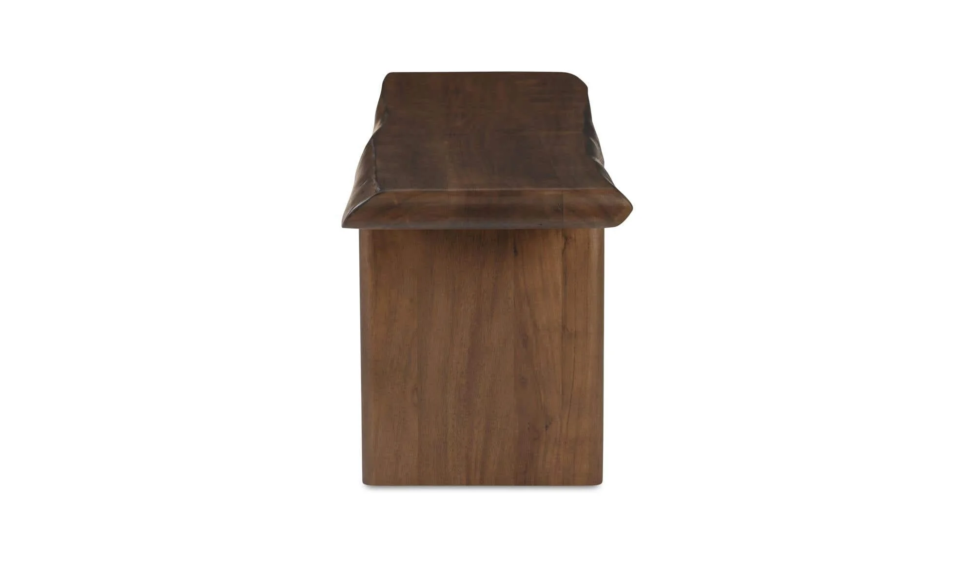 Moe's Home Lila Dining Bench Small Brown - Image 7