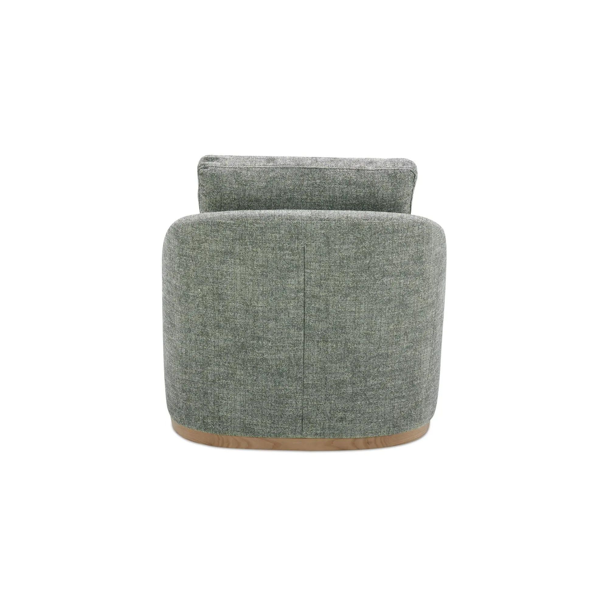 Moe's Home Collection Linden Slated Moss Swivel Chair - Image 5