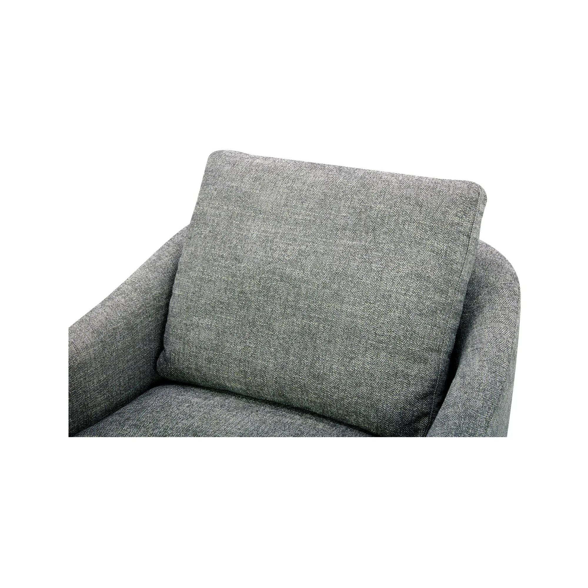 Moe's Home Collection Linden Slated Moss Swivel Chair - Image 8