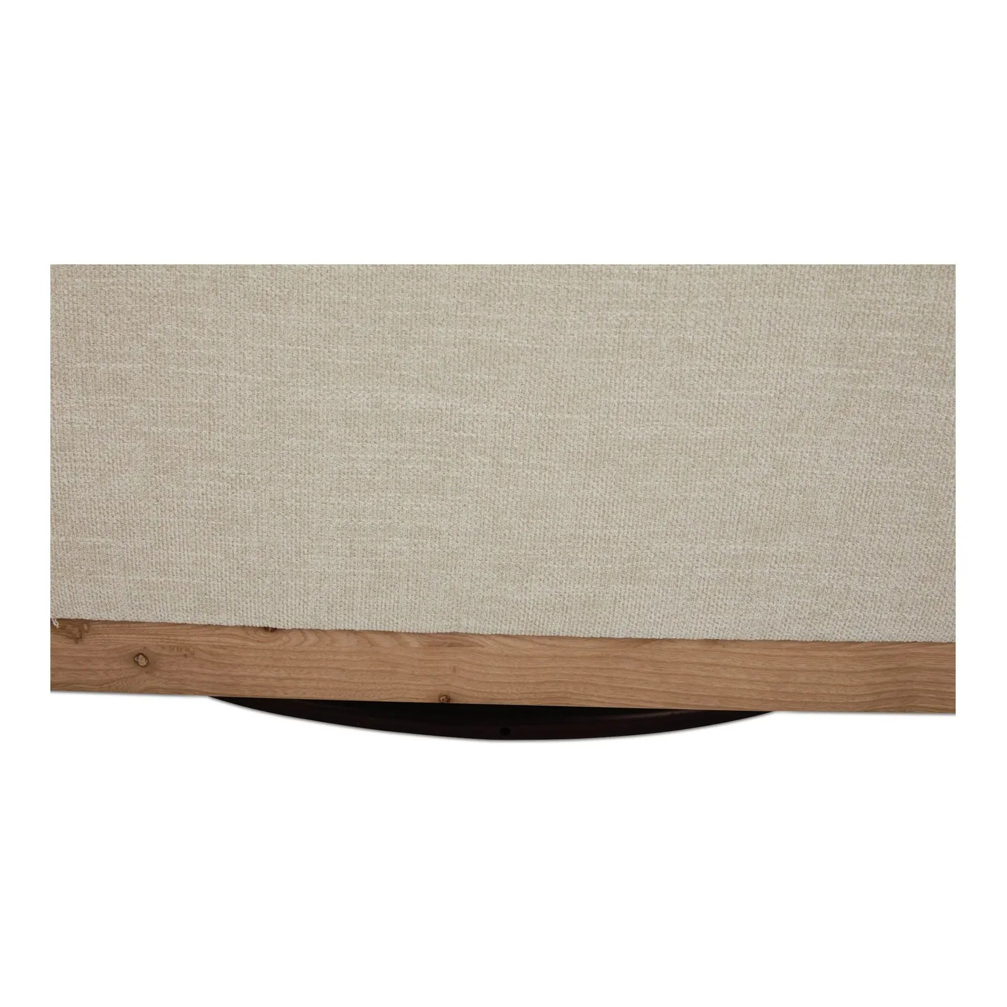Moe's Home Collection Linden Soft Beige Swivel Chair - Image 10