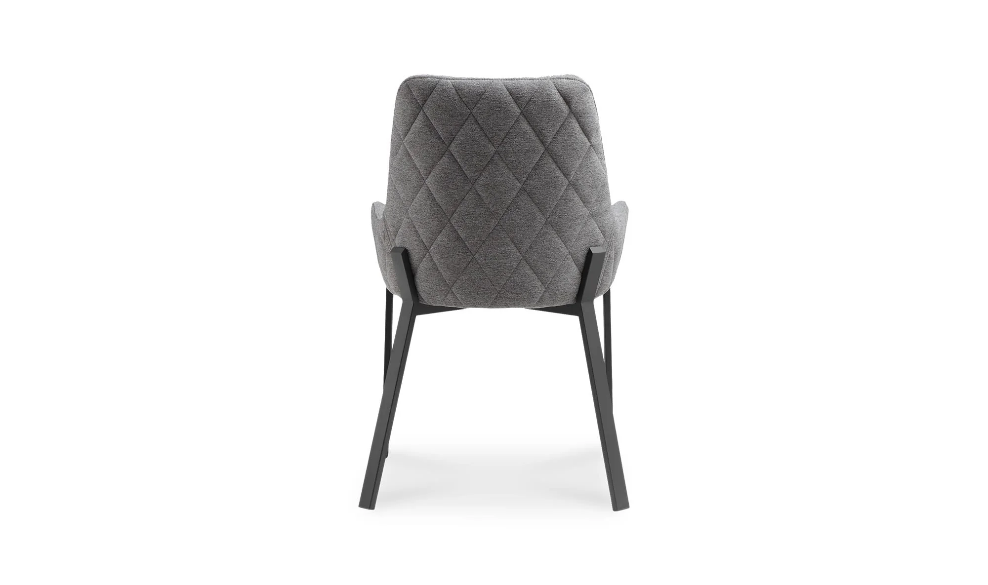 Moe's Home Lloyd Dining Chair Dark Grey - Set Of Two - Image 7