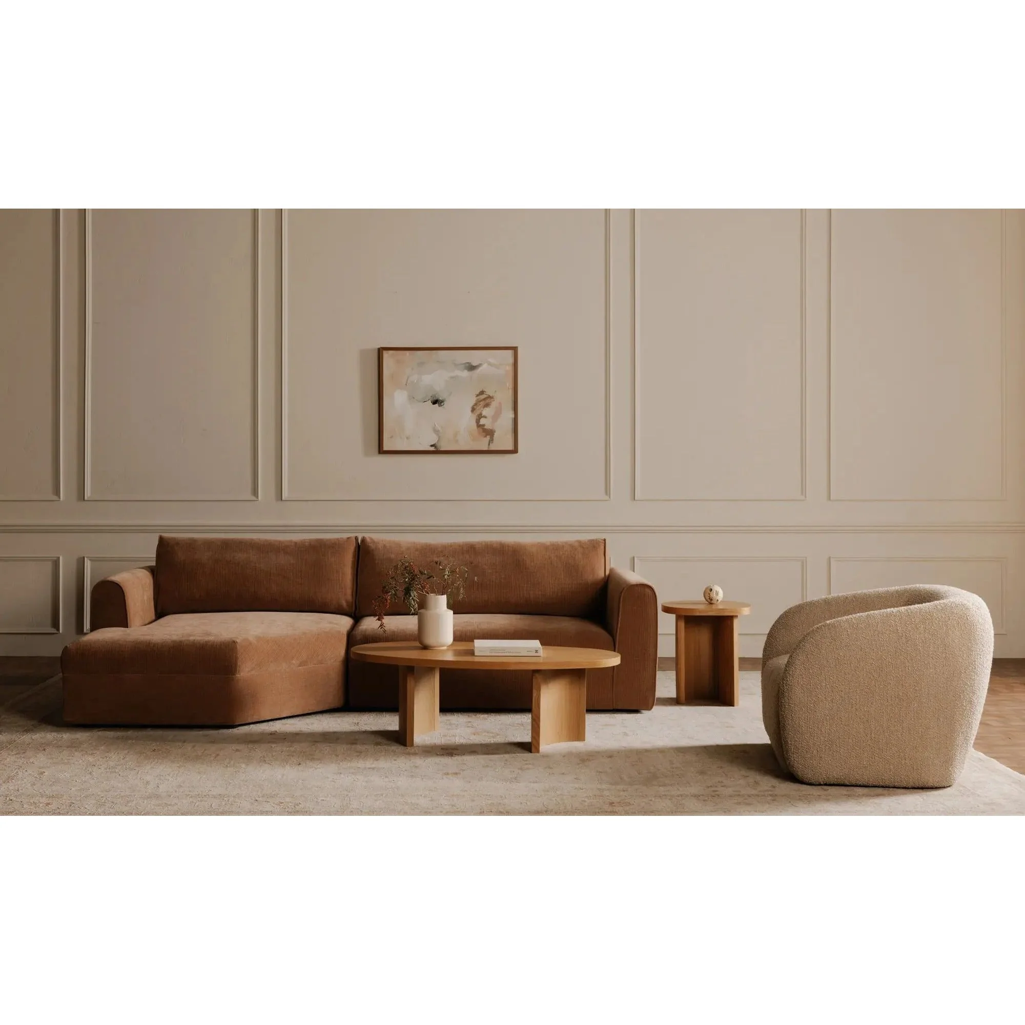 Moe's Home Collection Louise Natural Accent Table - Image 2