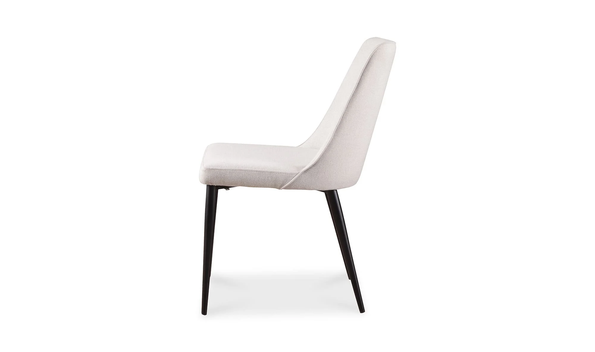 Moe's Home Lula Dining Chair Oatmeal - Set Of Two - Image 9