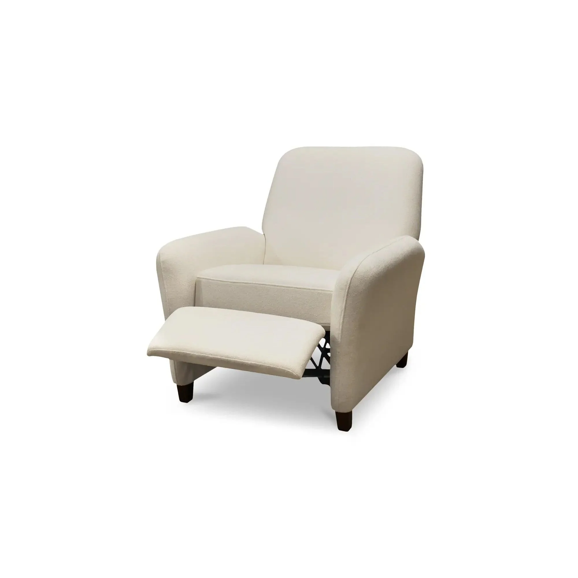 Moe's Home Collection Luna White Recliner Chair - Image 4