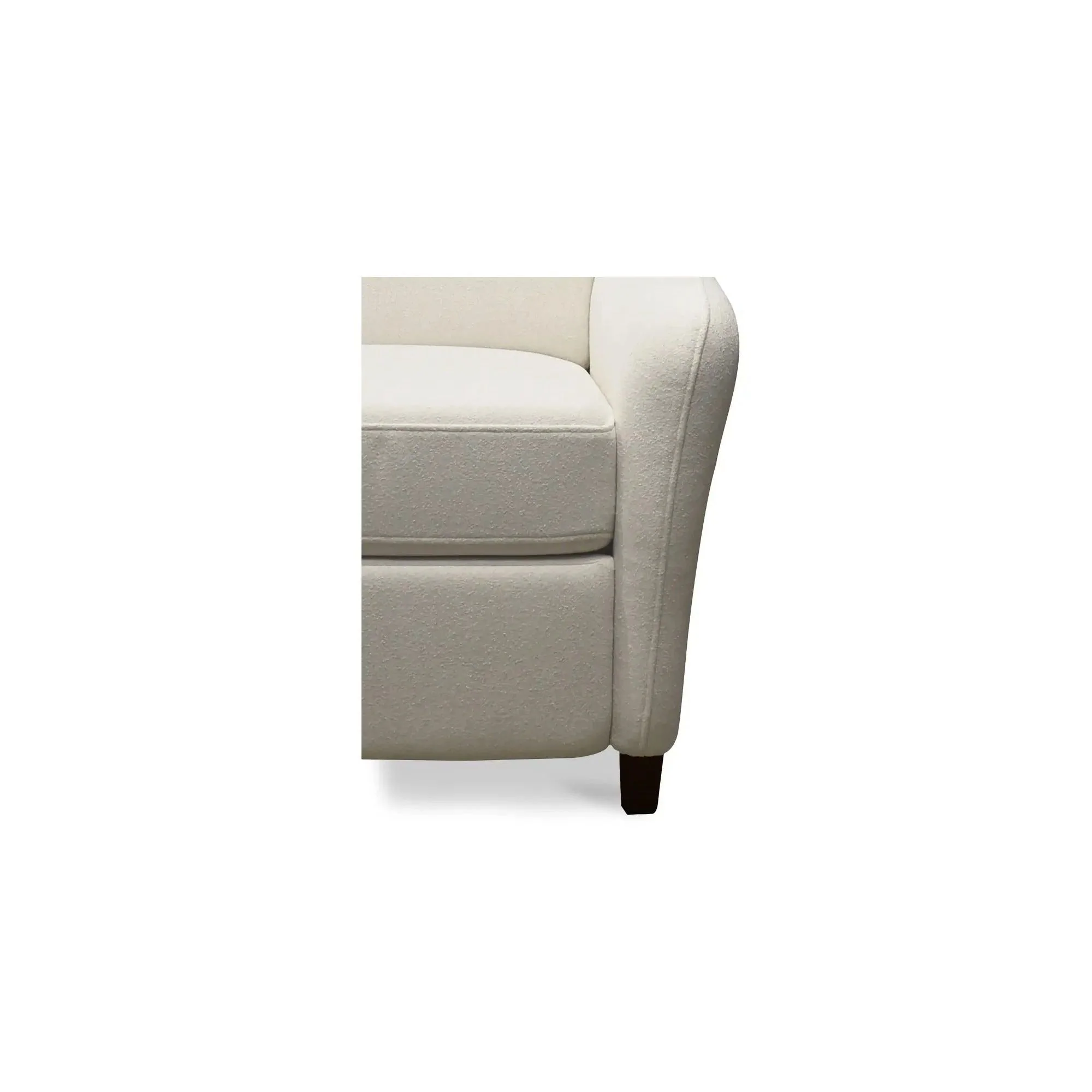Moe's Home Collection Luna White Recliner Chair - Image 5