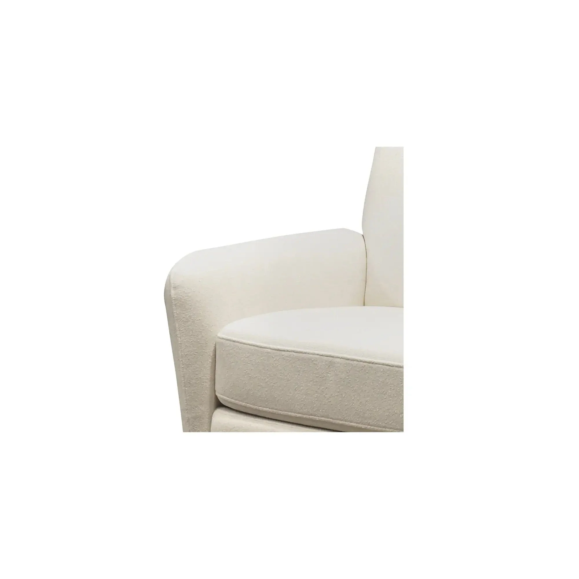 Moe's Home Collection Luna White Recliner Chair - Image 6