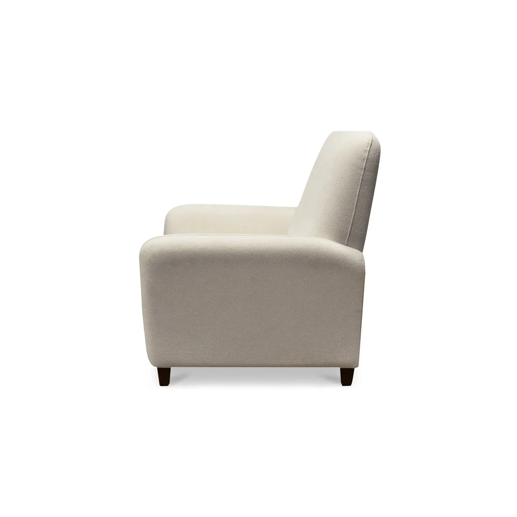 Moe's Home Collection Luna White Recliner Chair - Image 7