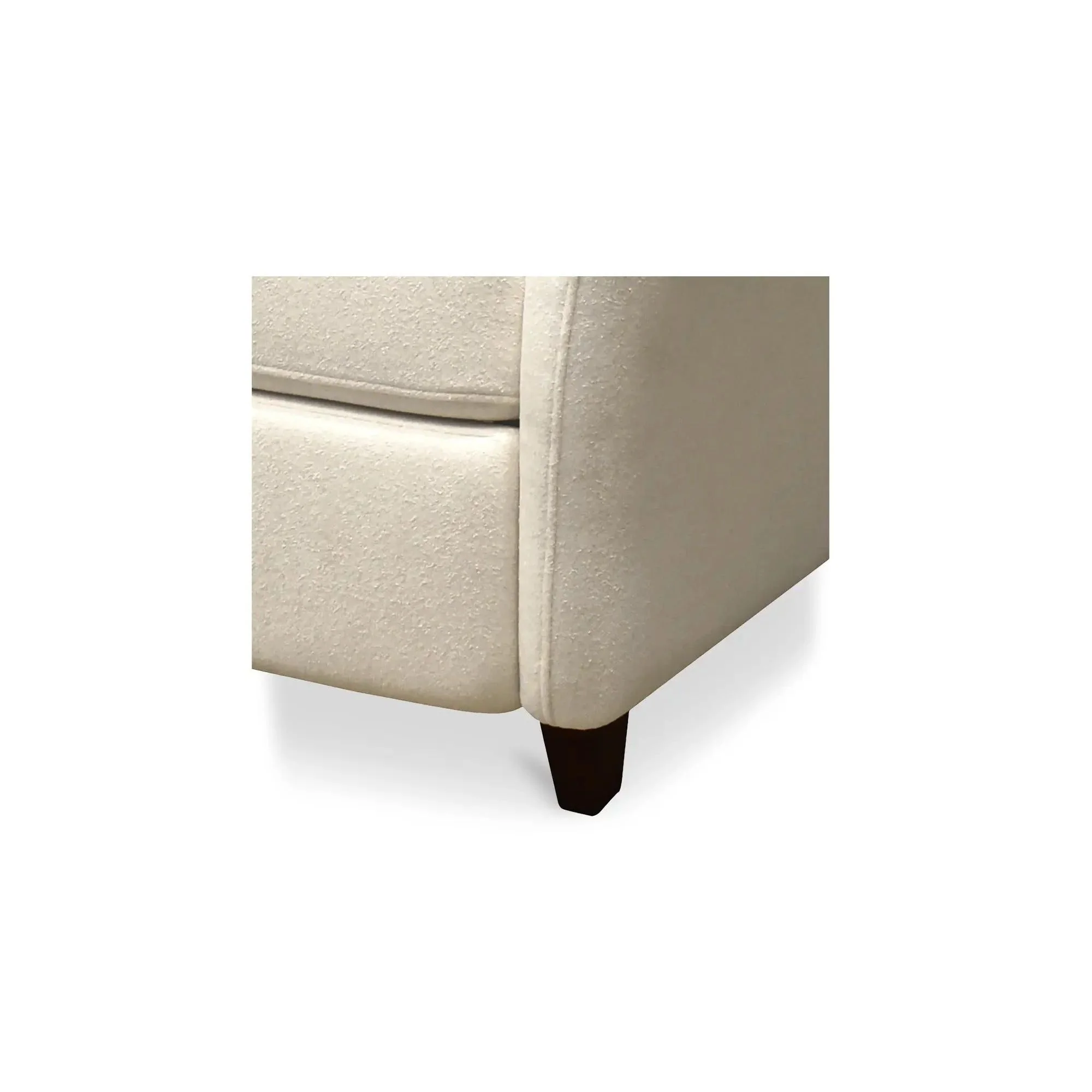 Moe's Home Collection Luna White Recliner Chair - Image 9