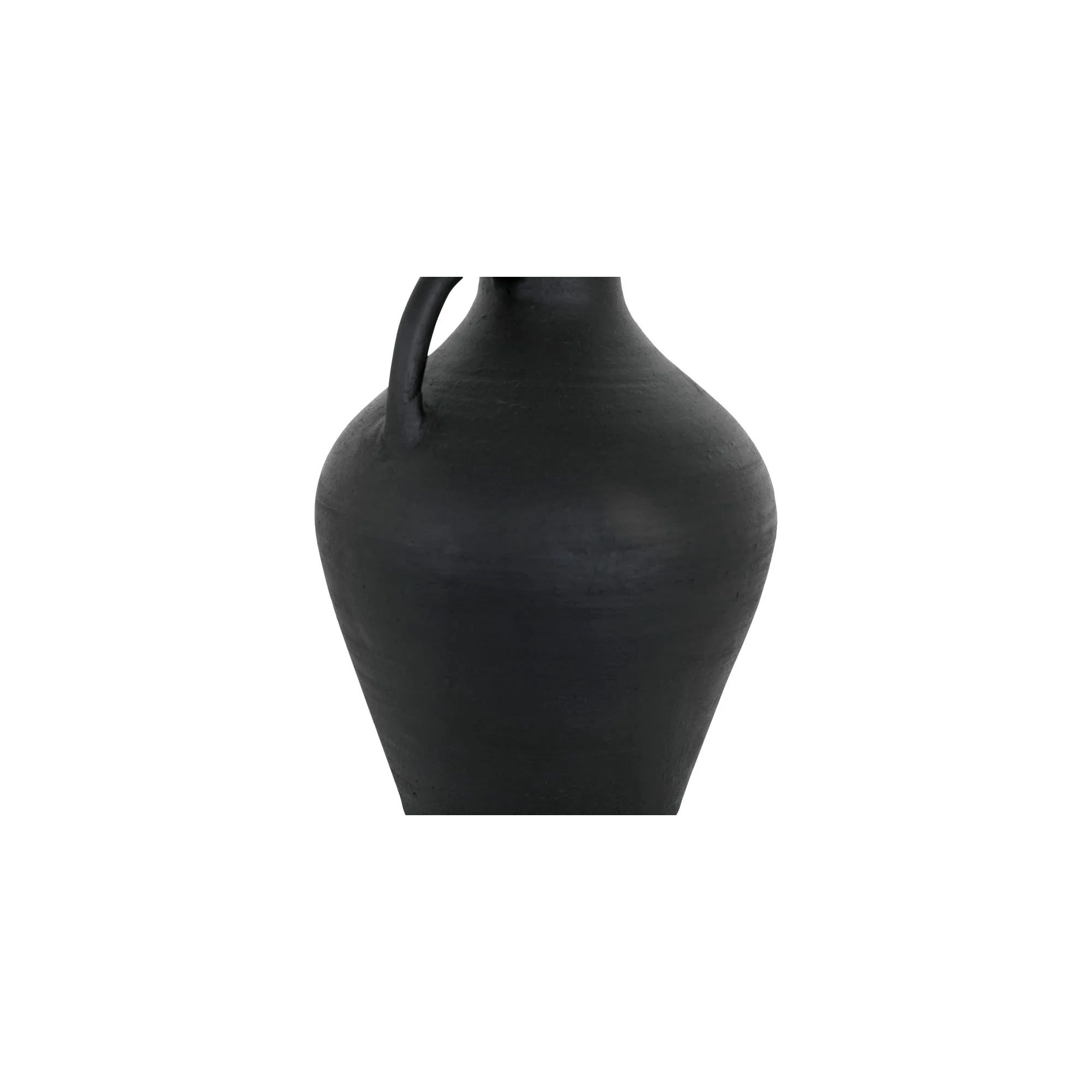 Moe's Home Lyra Vase Black Terracotta - Image 5
