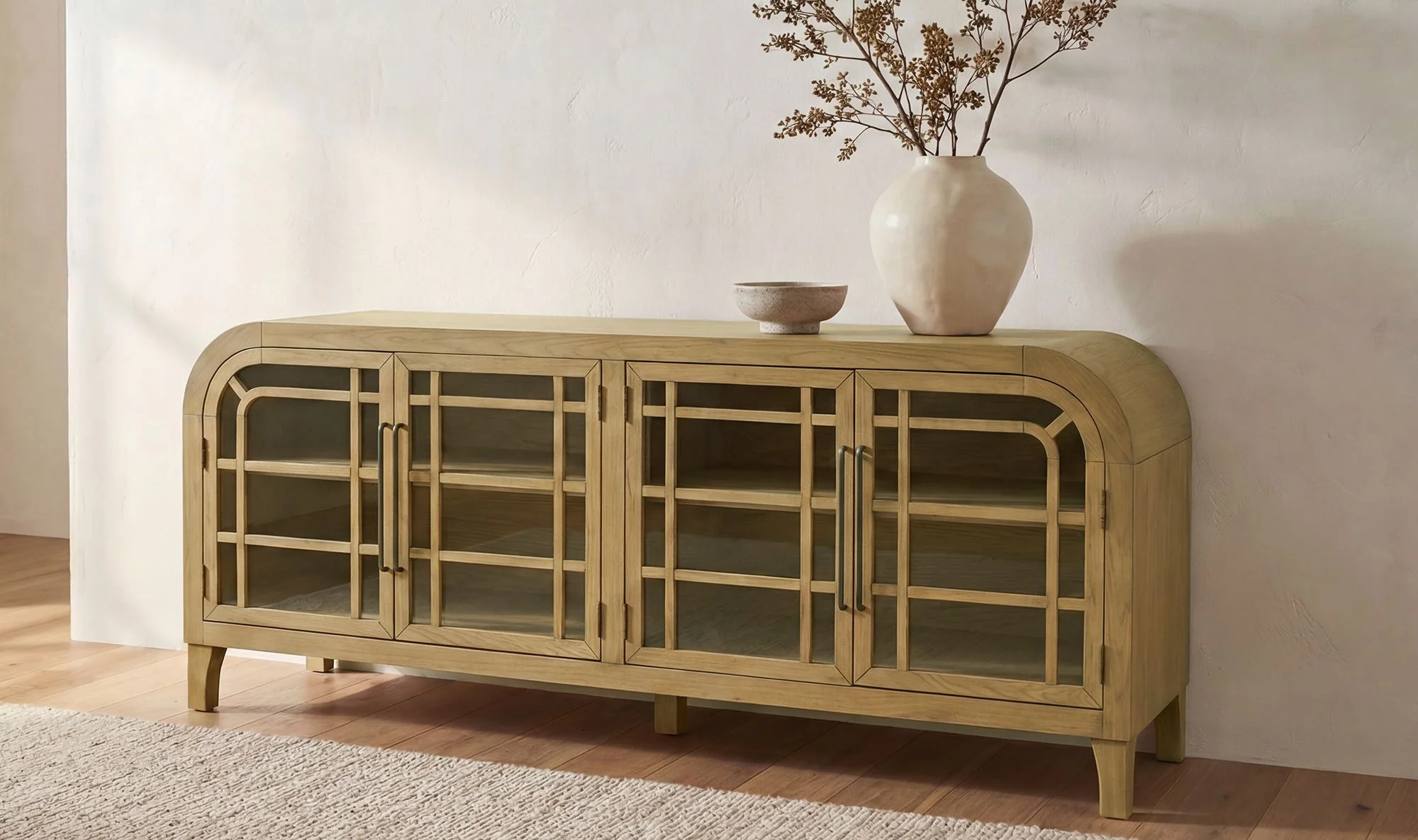 Moe's Home Maddie Sideboard Natural - Image 2