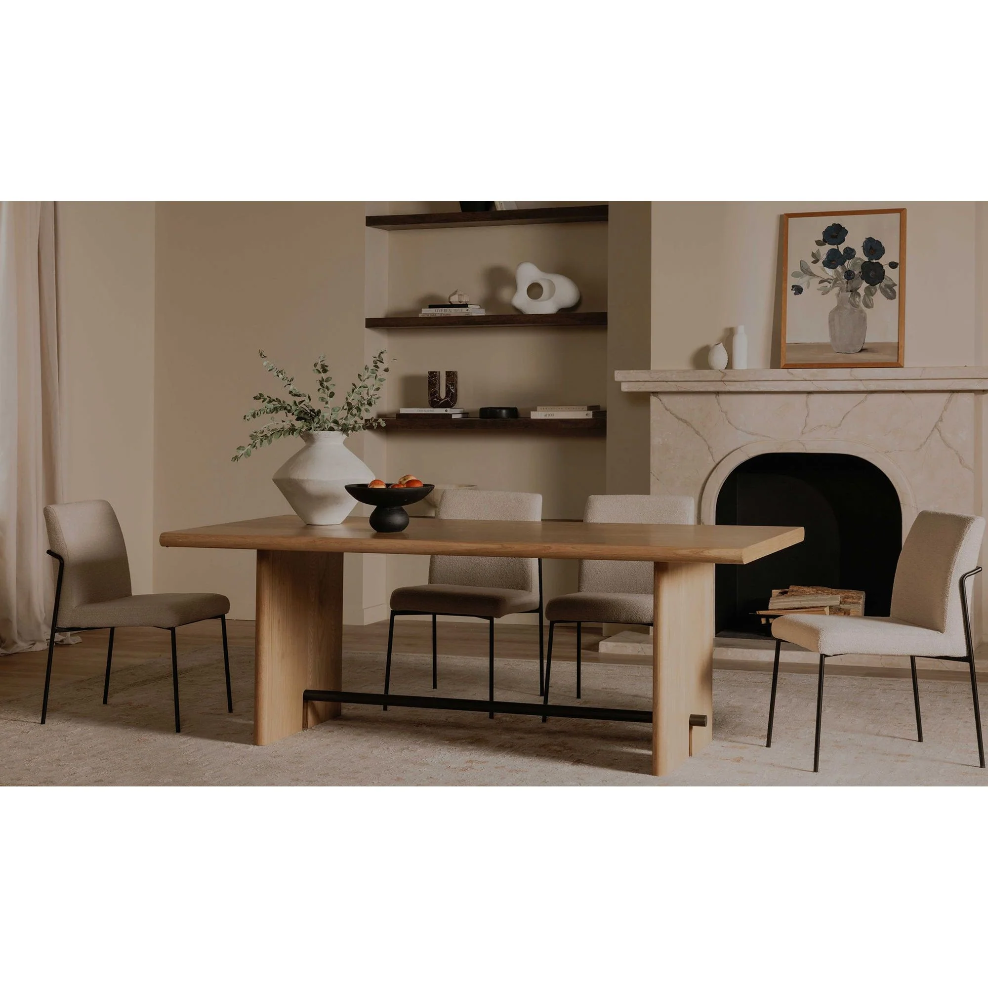 Moe's Home Madison Dining Table Natural - Image 2