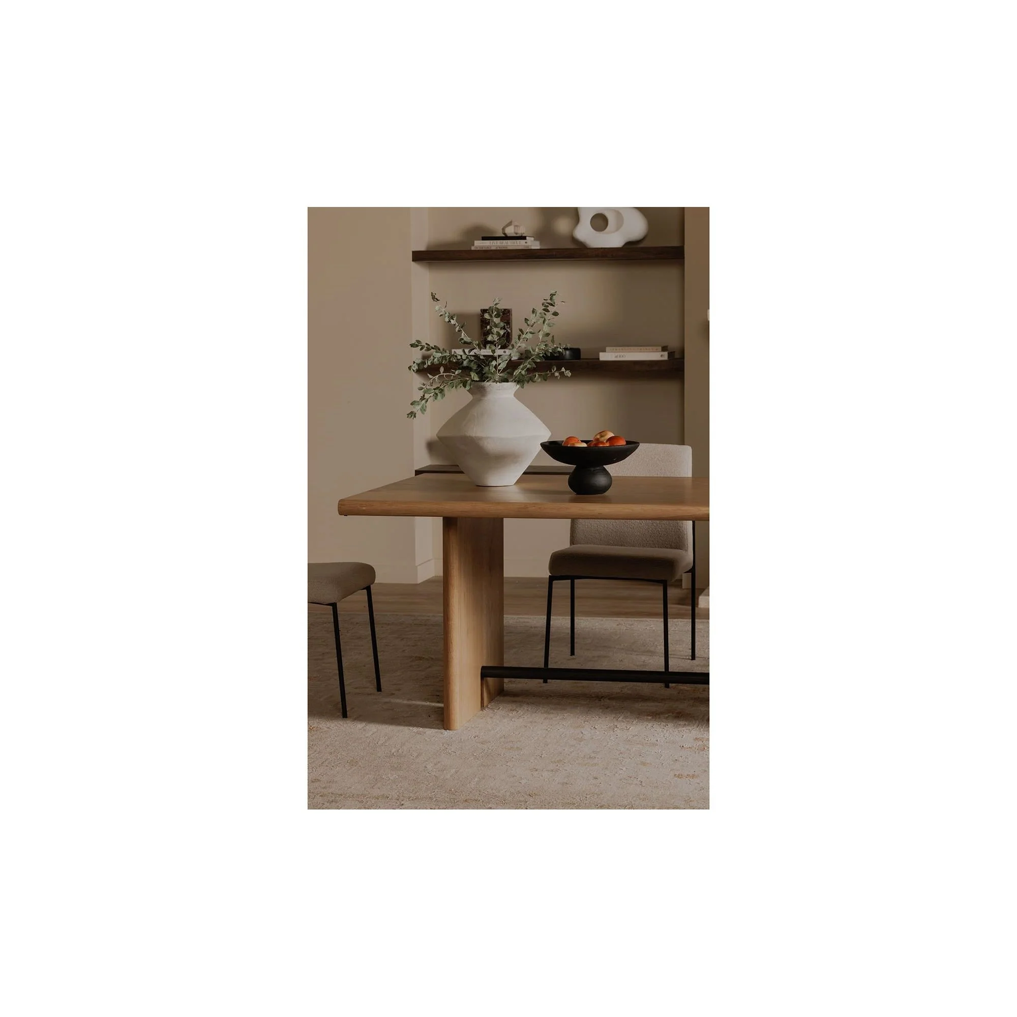 Moe's Home Madison Dining Table Natural - Image 3