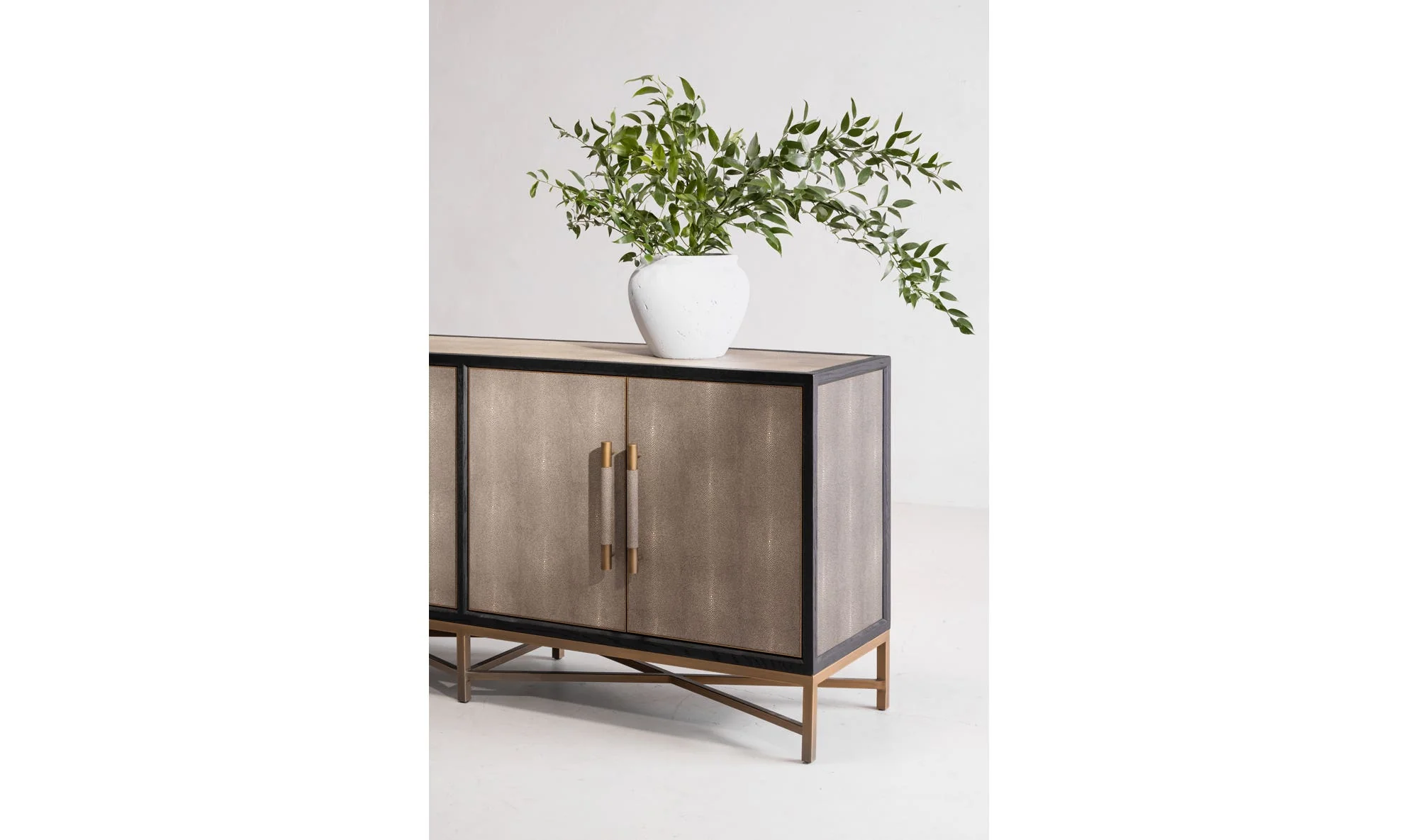Moe's Home Mako Small Sideboard Grey - Image 3
