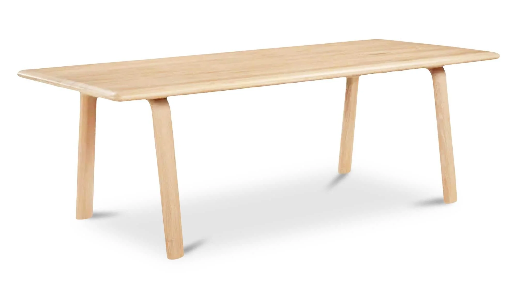 Moe's Home Malibu Dining Table White Oak - Image 5