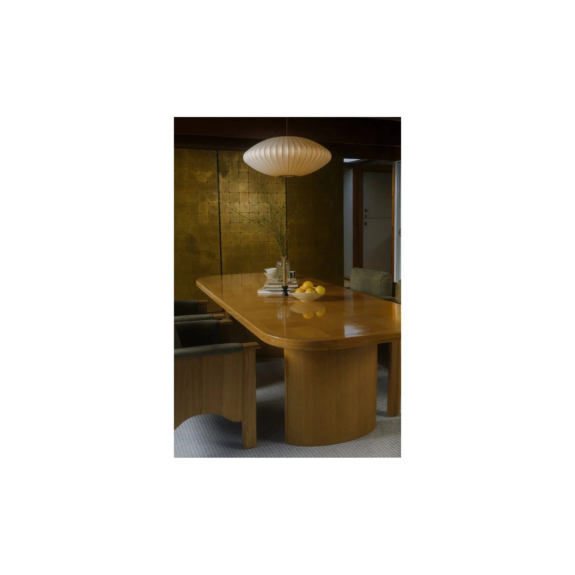 Moe's Home Mallory Dining Table Natural - Image 3