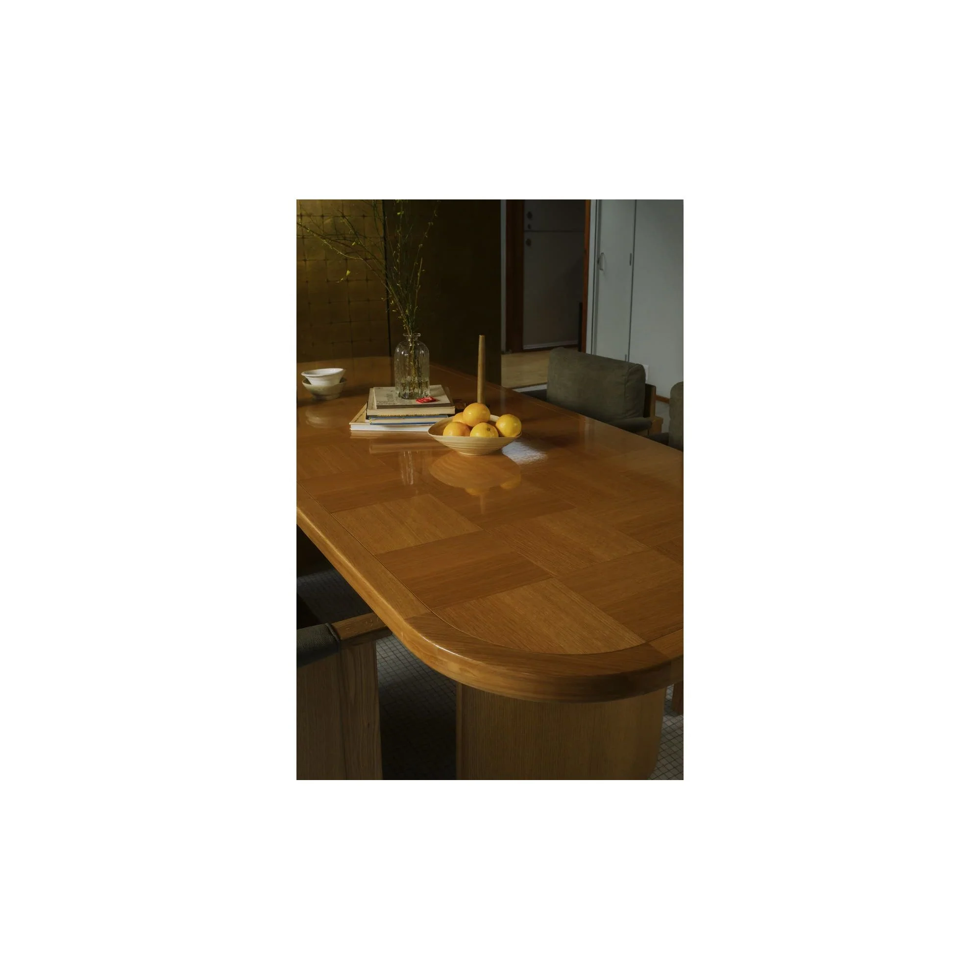 Moe's Home Mallory Dining Table Natural - Image 5