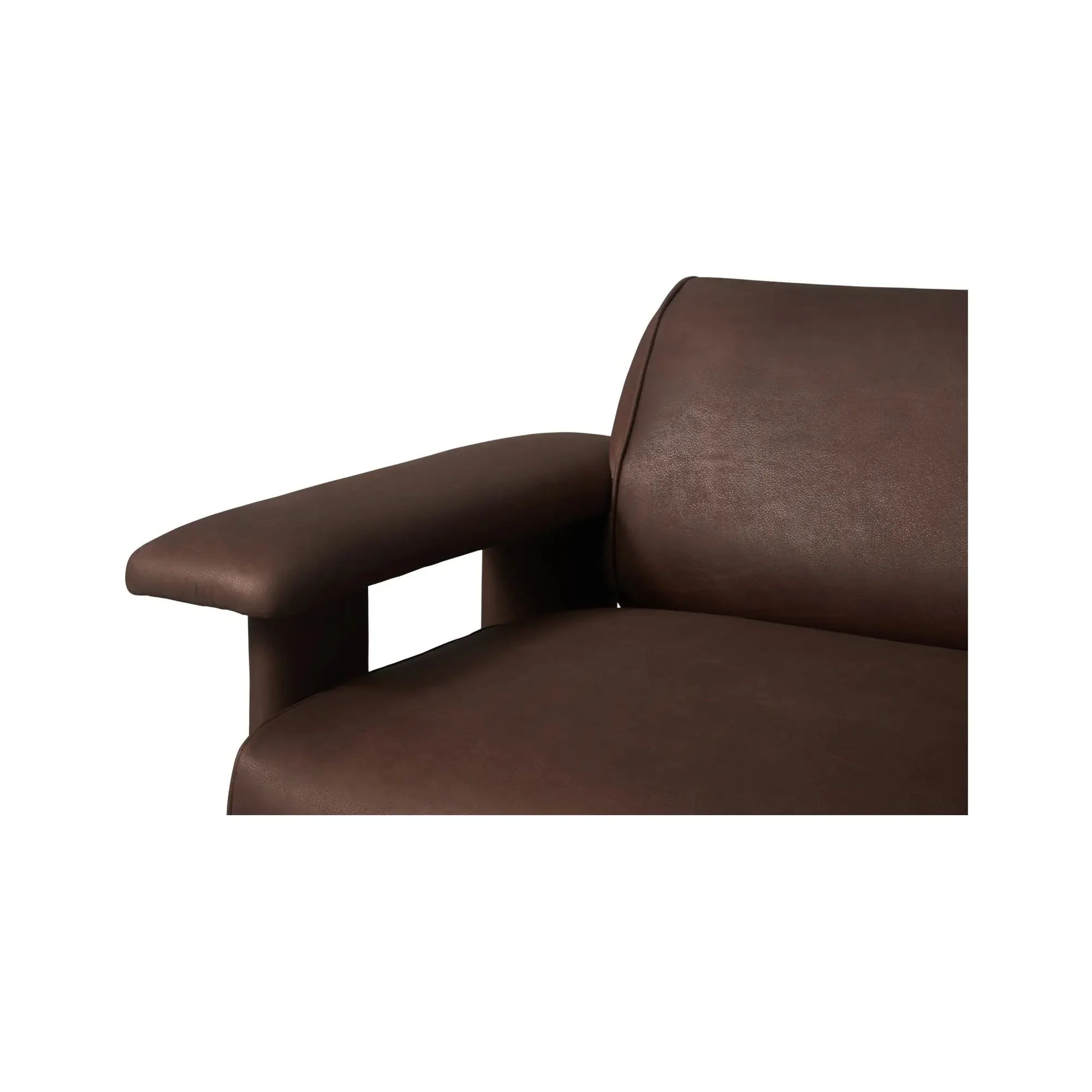 Moe's Home Collection Marcello Dark Brown Lounge Chair - Image 7