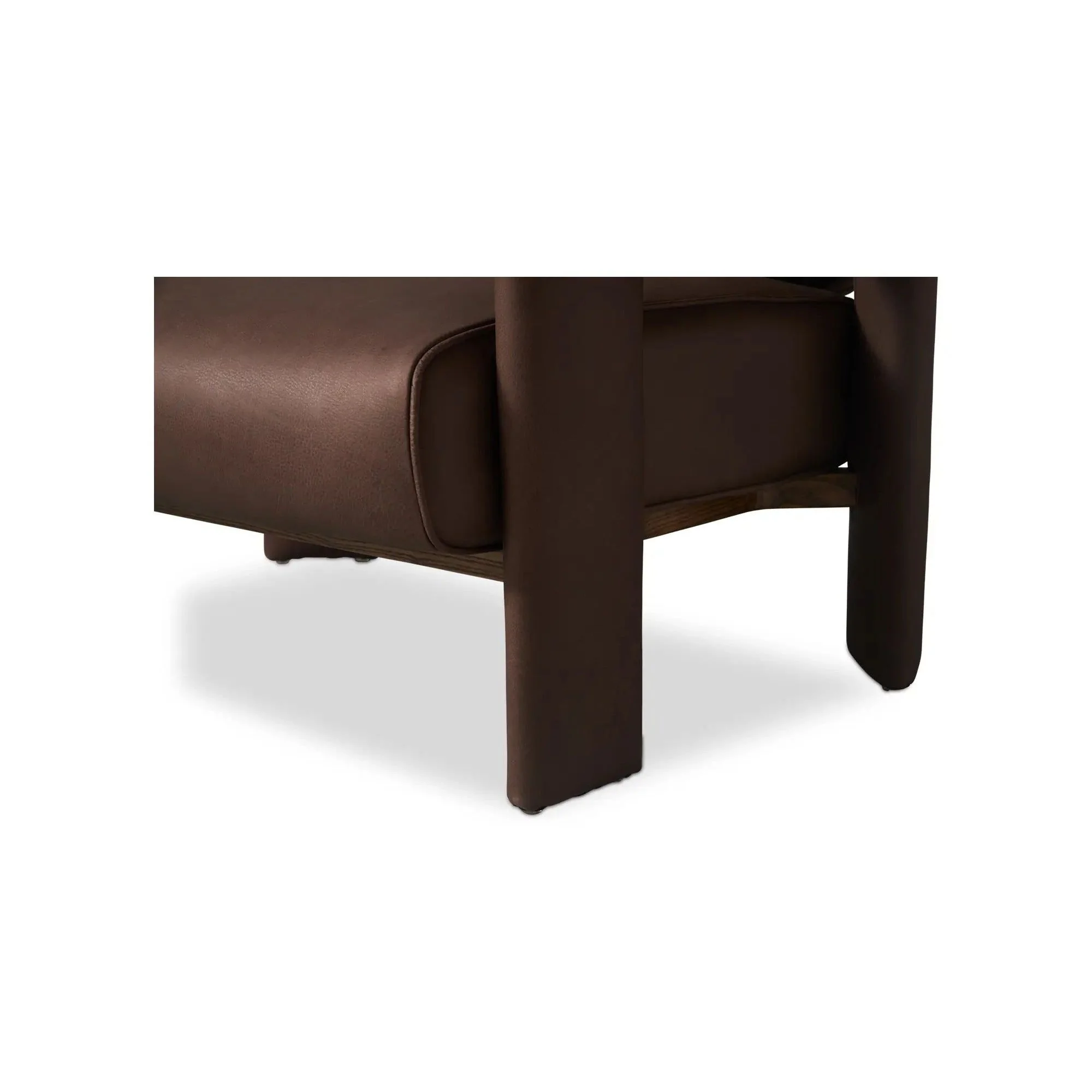 Moe's Home Collection Marcello Dark Brown Lounge Chair - Image 8