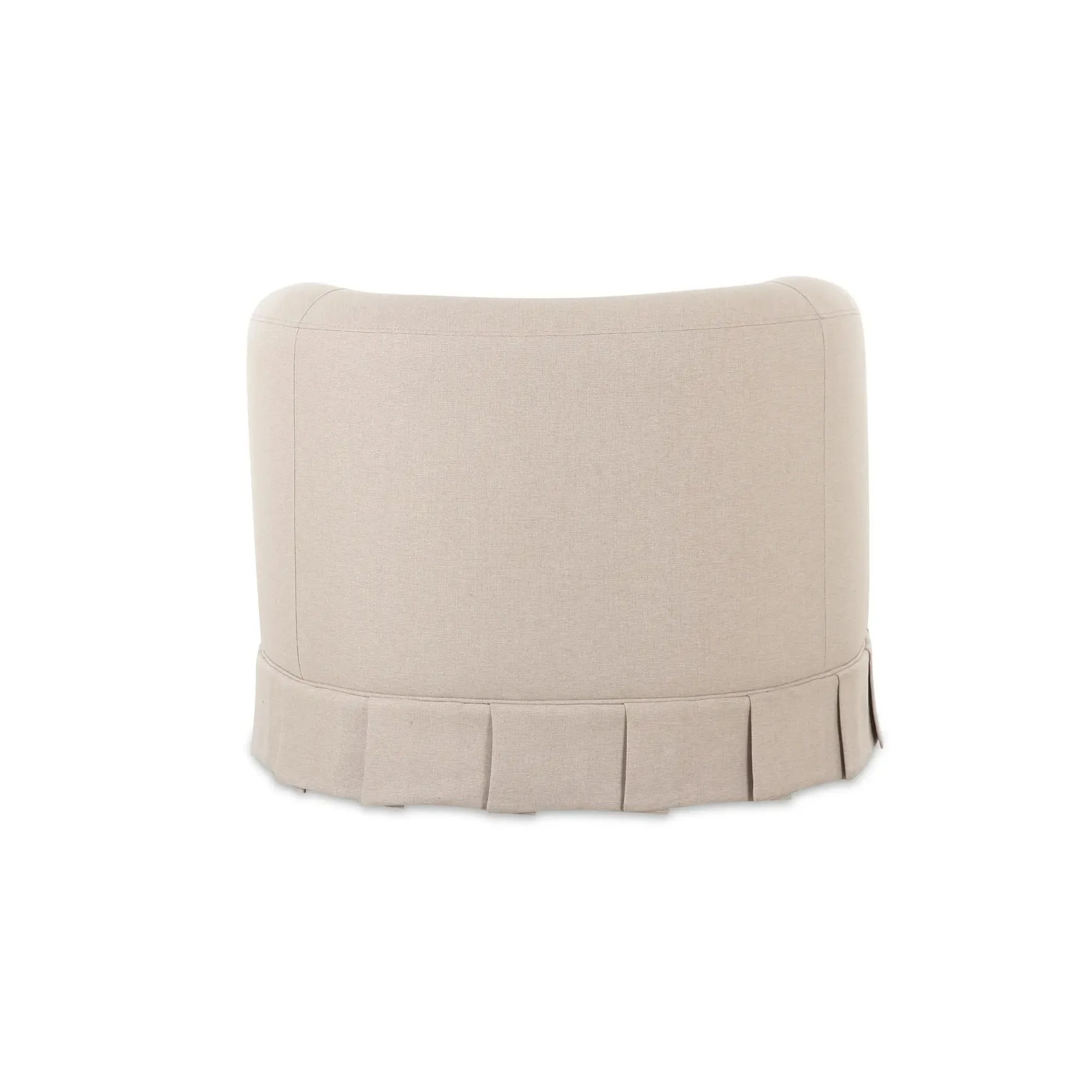Moe's Home Collection Maren Beige Swivel Chair - Image 8