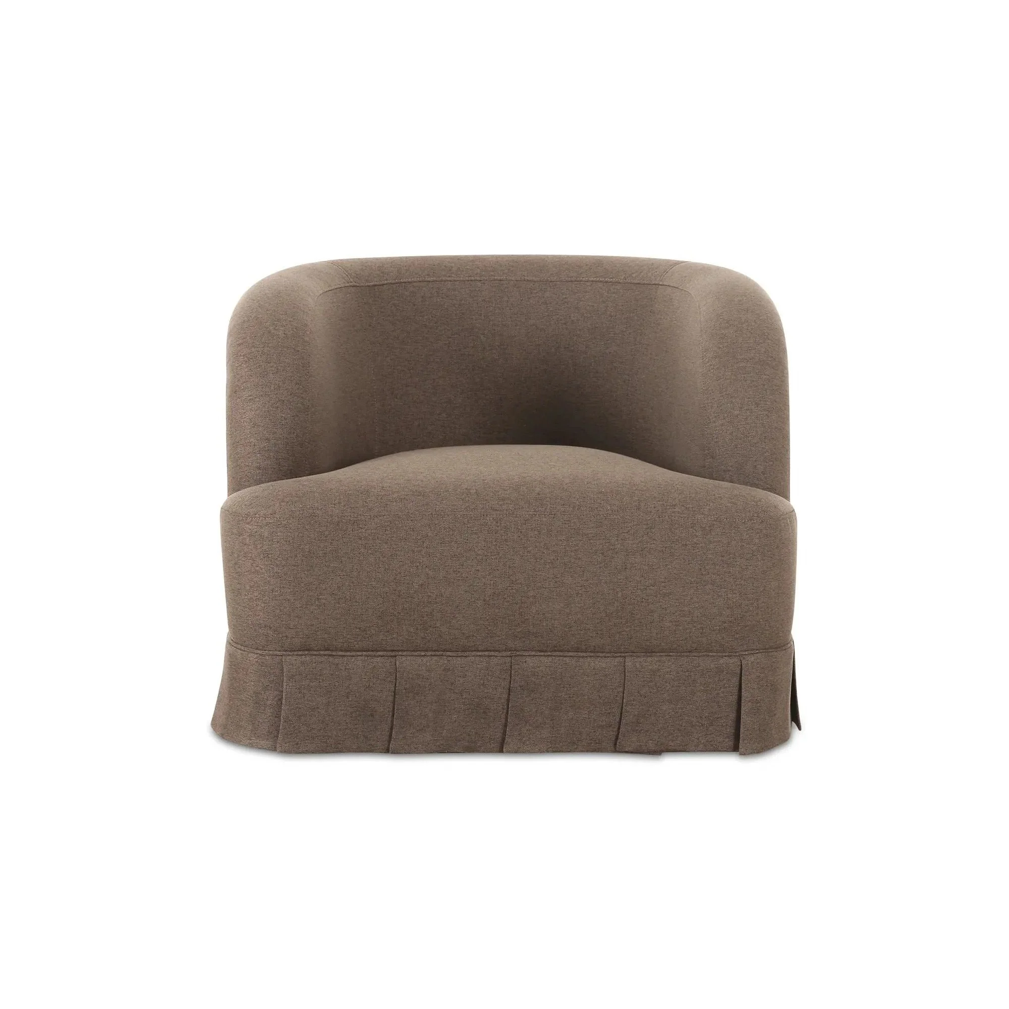 Moe's Home Collection Maren Brown Swivel Chair - Image 6