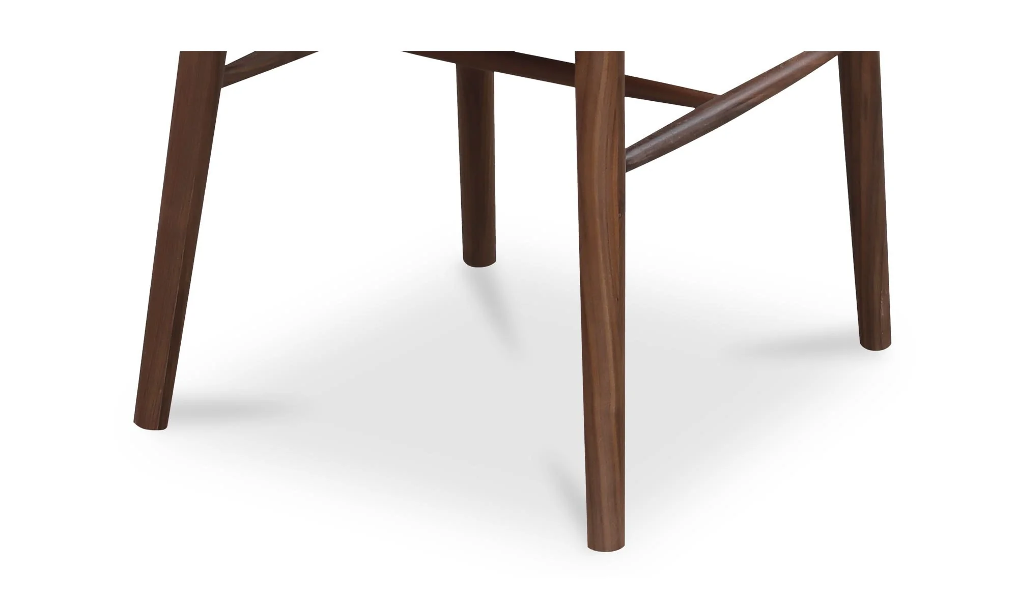 Moe's Home Marley Dining Chair Walnut-Set of Two - Image 11