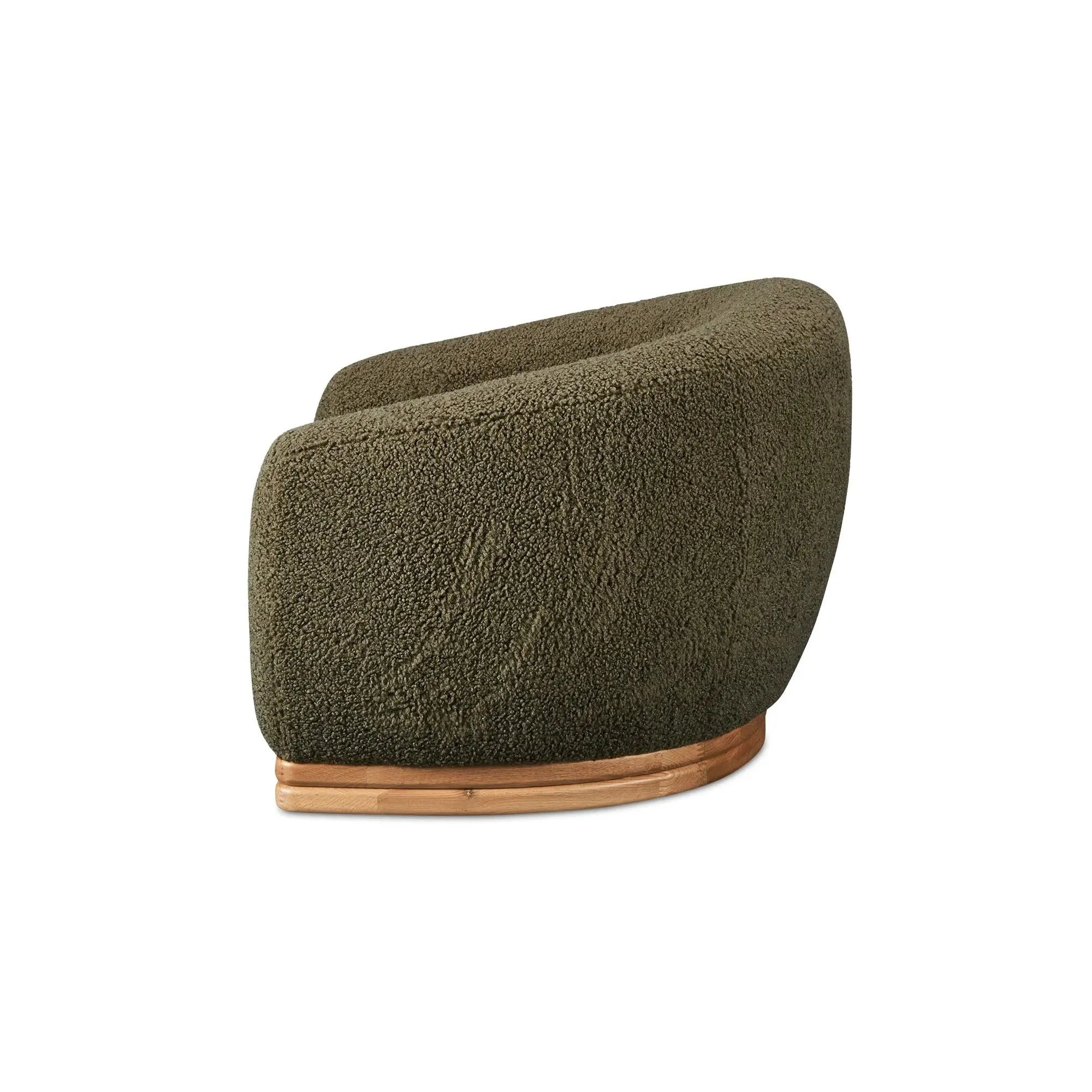 Moe's Home Collection Marlowe Sage Lounge Chair - Image 4