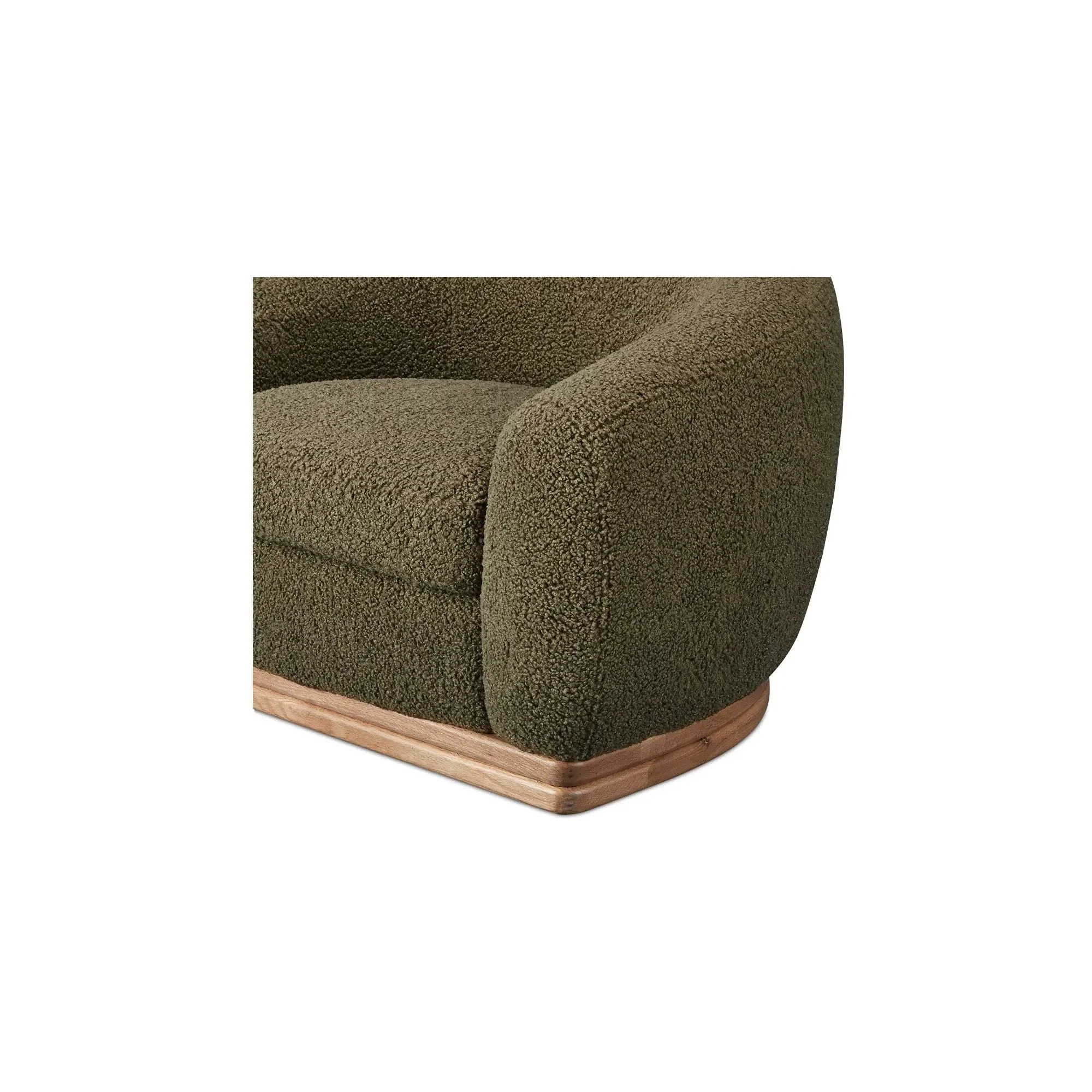 Moe's Home Collection Marlowe Sage Lounge Chair - Image 6