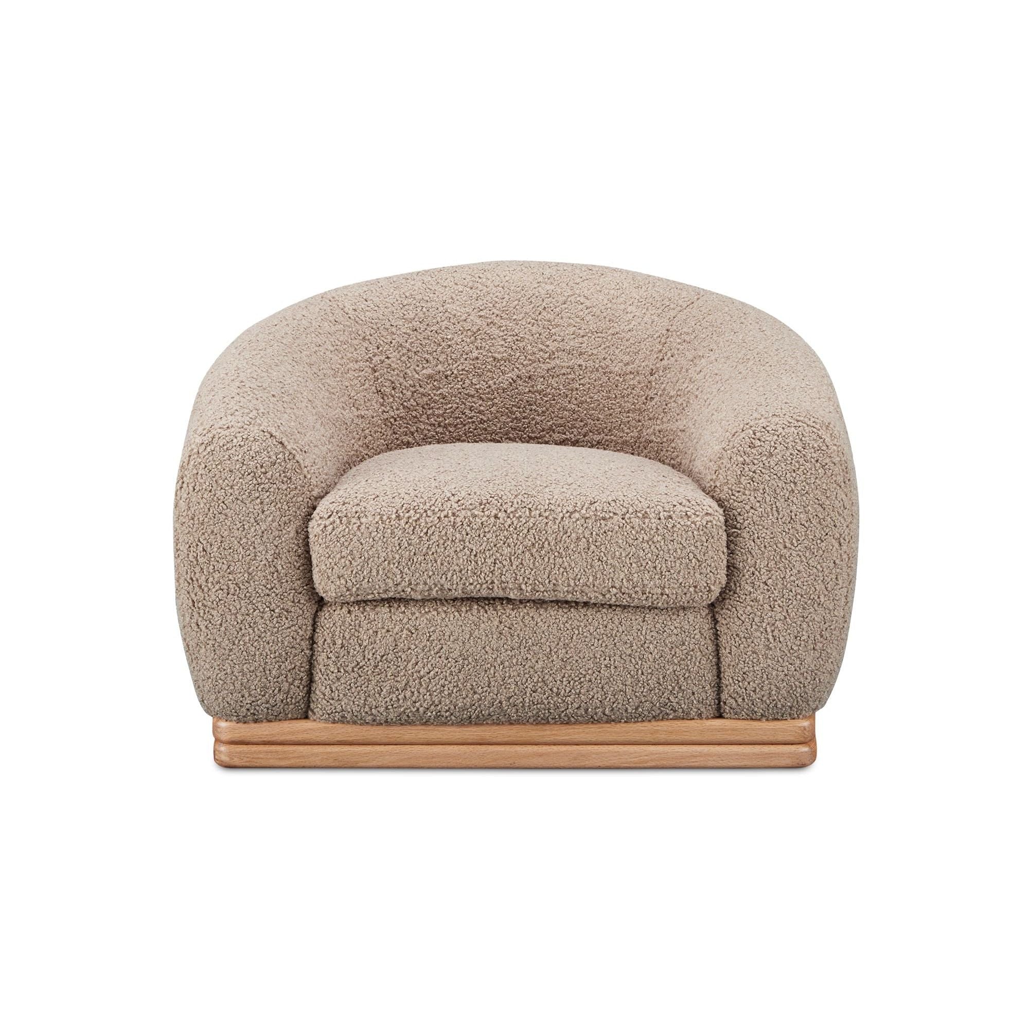 Moe's Home Collection Marlowe Taupe Lounge Chair