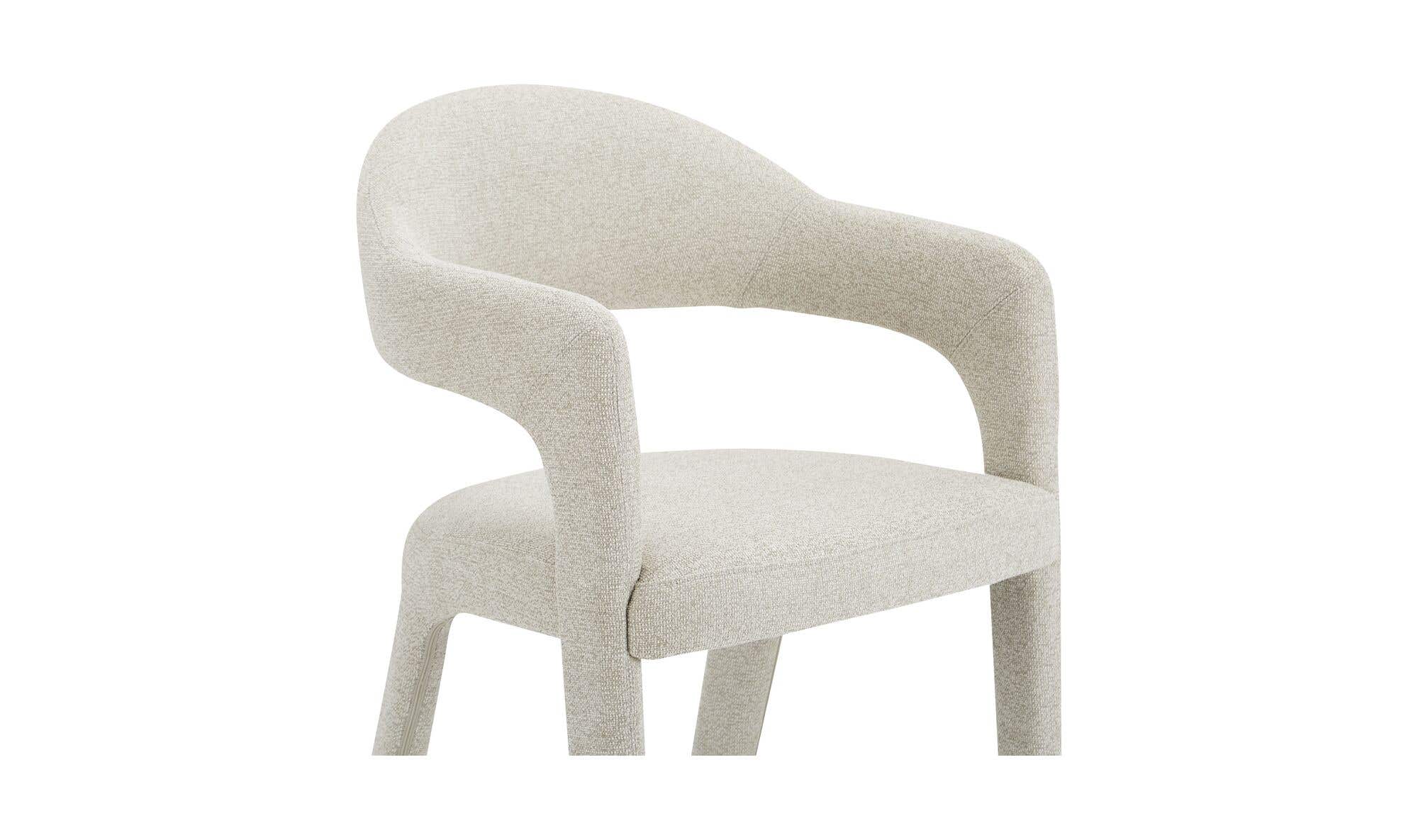 Moe's Home Martens Bar Stool Beige - Image 5