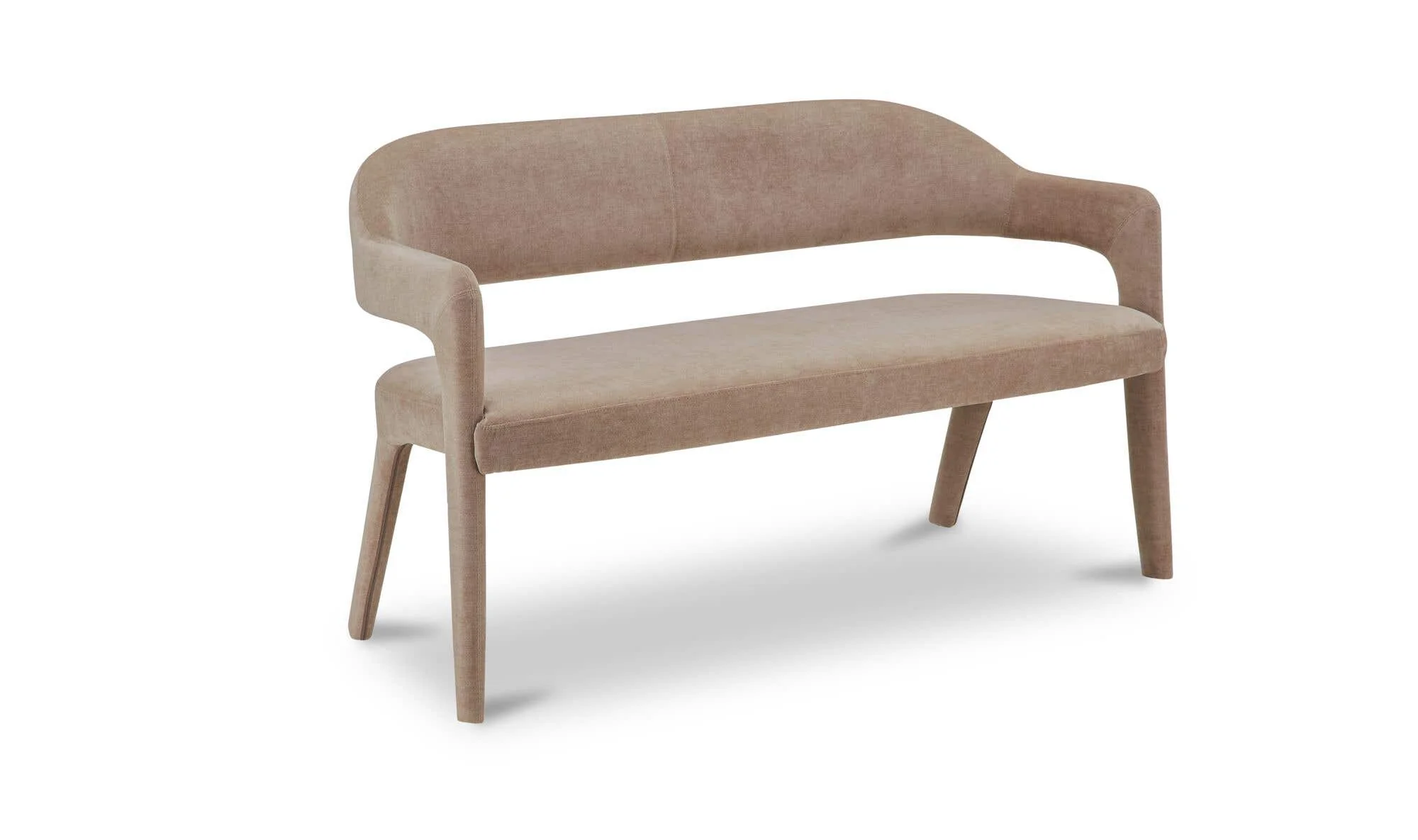 Moe's Home Martens Dining Bench Camel - Image 3