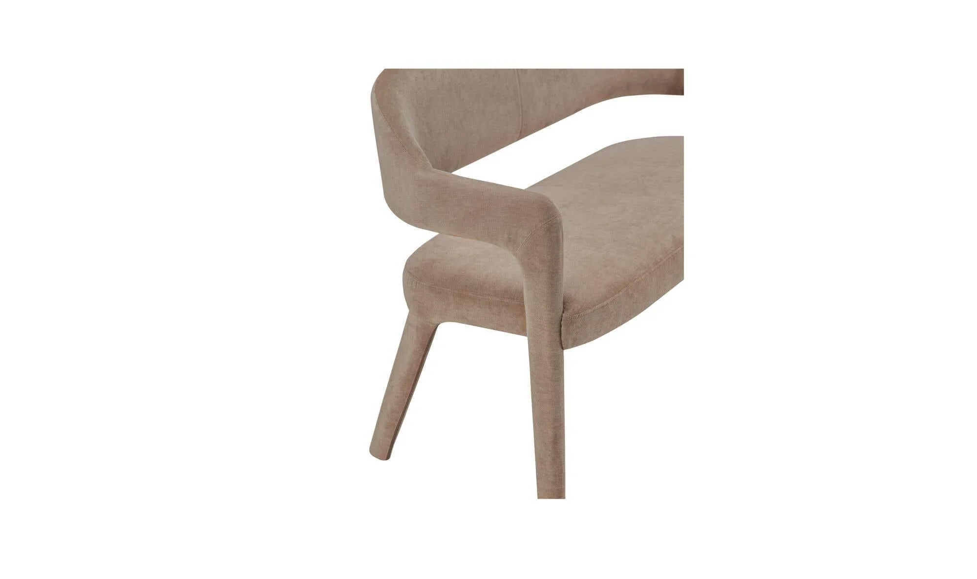 Moe's Home Martens Dining Bench Camel - Image 5