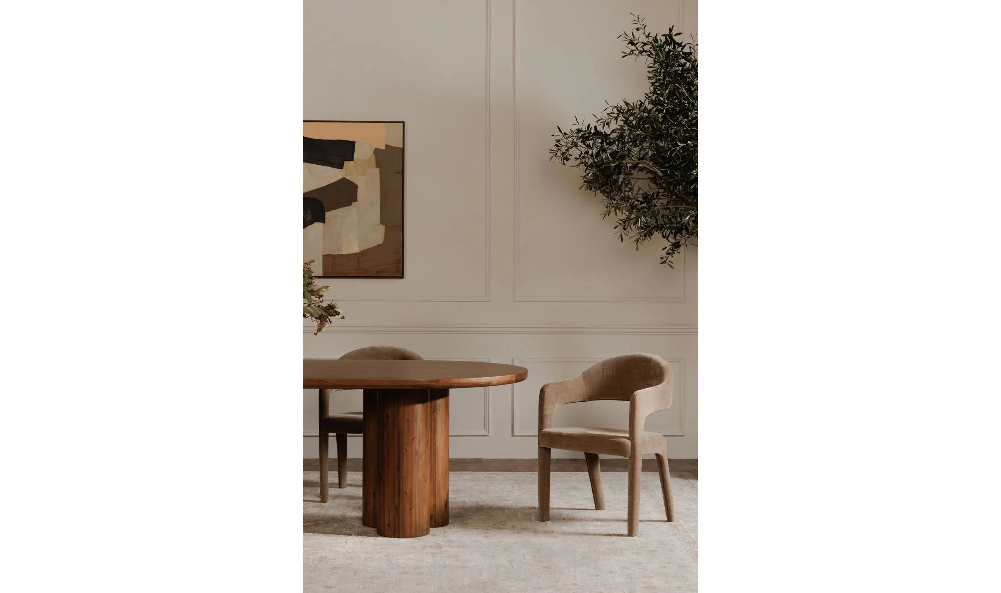 Moe's Home Martens Dining Chair Camel - Image 3