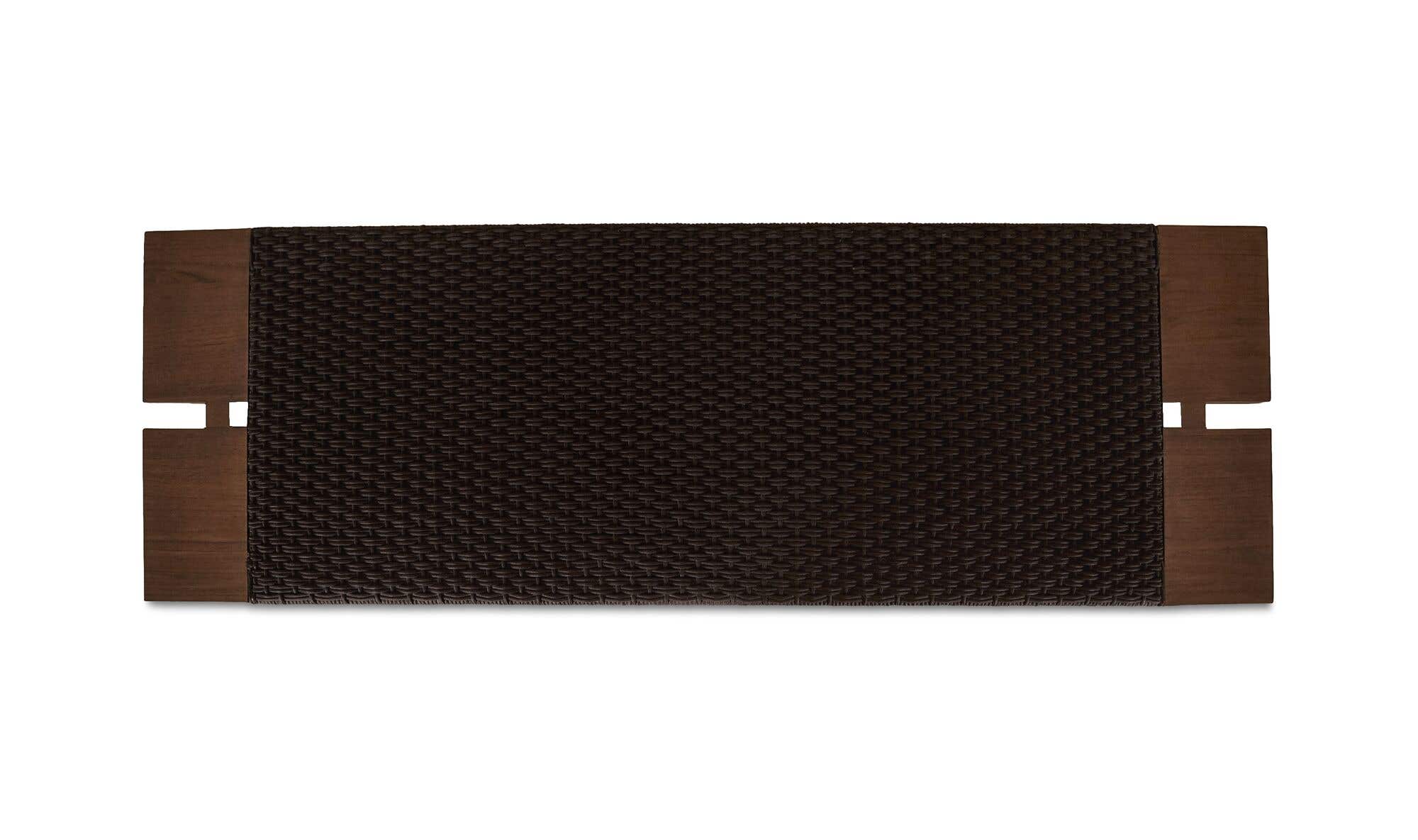 Moe's Home Merritt Outdoor Bench Dark Brown - Image 11