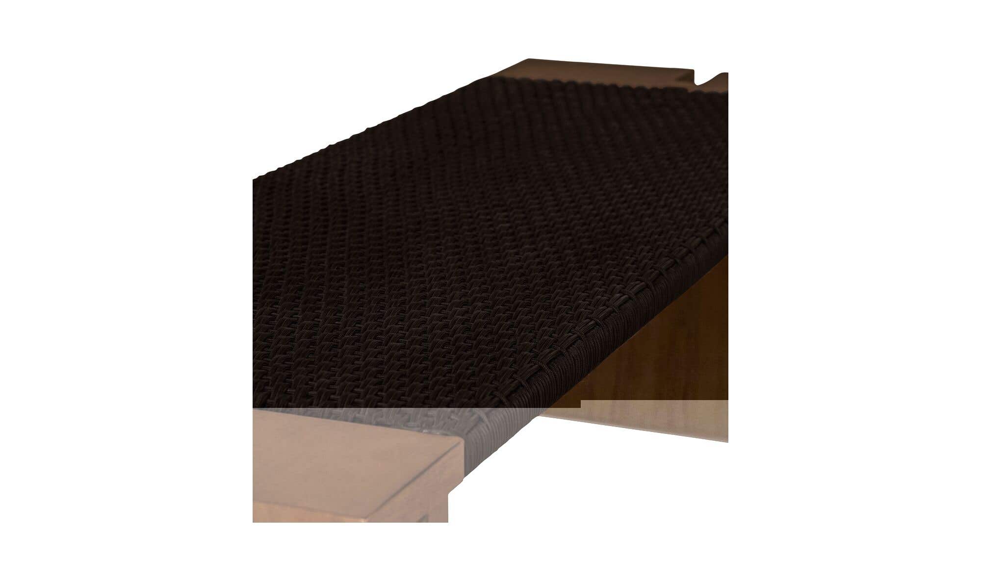 Moe's Home Merritt Outdoor Bench Dark Brown - Image 3