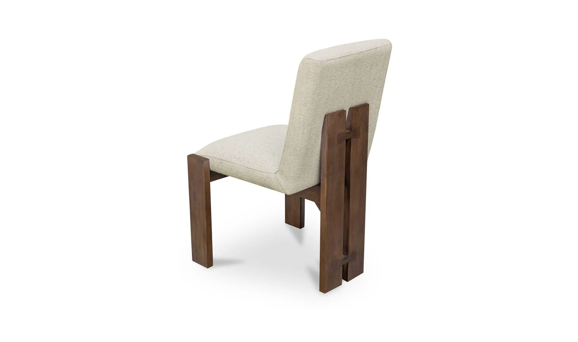 Moe's Home Mia Dining Chair Beige-Set of Two - Image 6